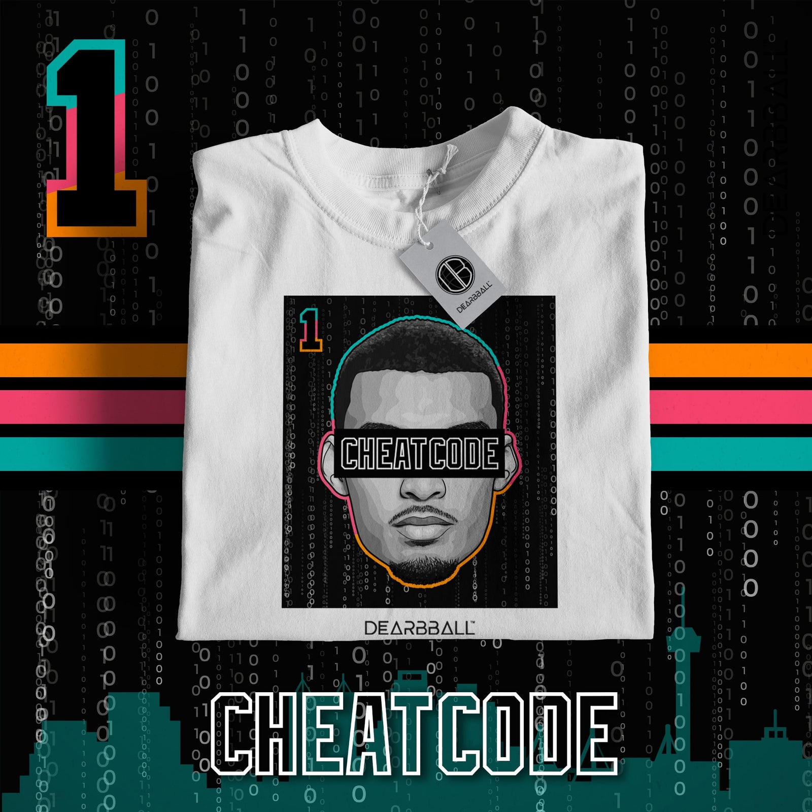 DearBBall T-Shirt - CheatCode 1 Fiesta Edition