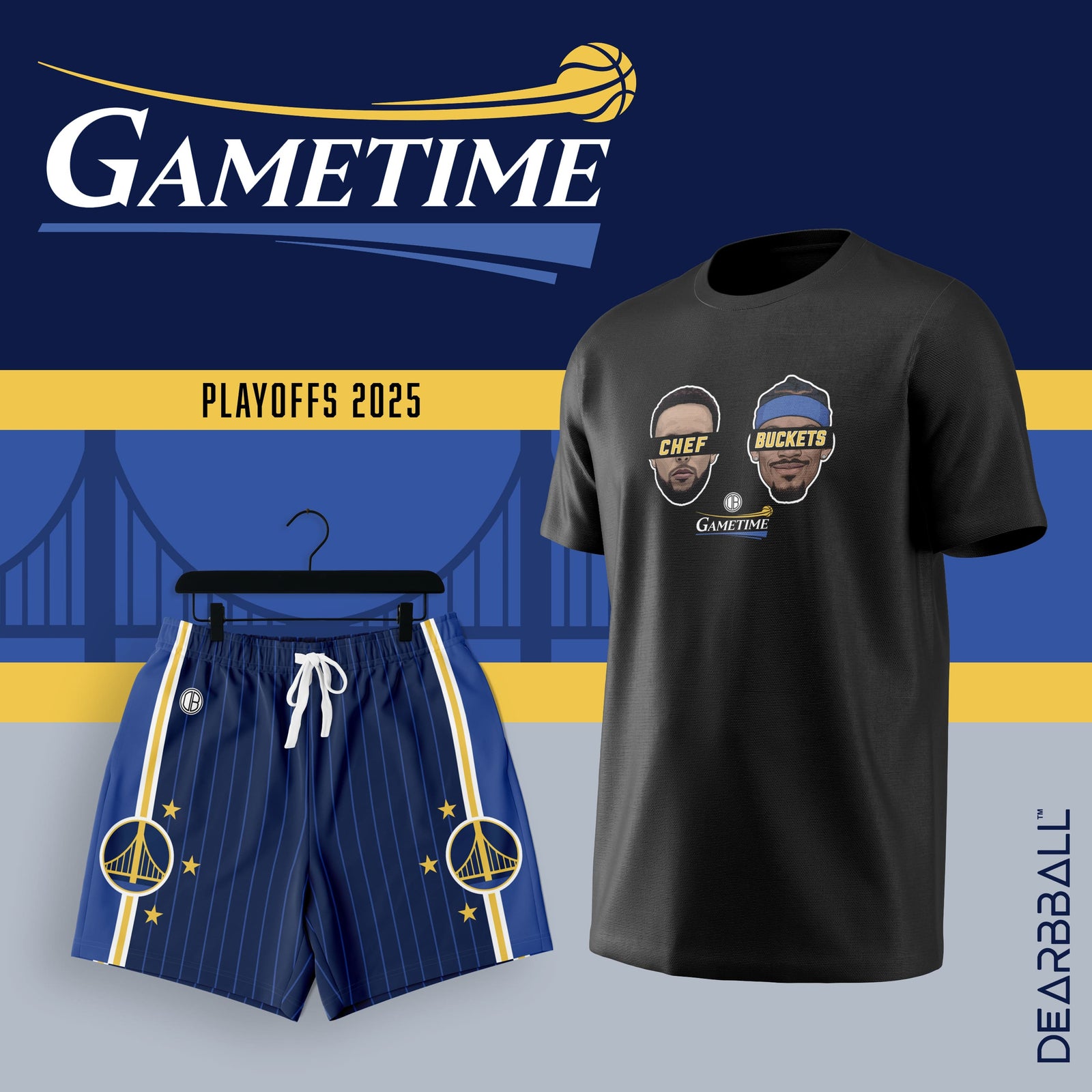T-Shirt DearBBall - Edizione Chef & Buckets GAMETIME