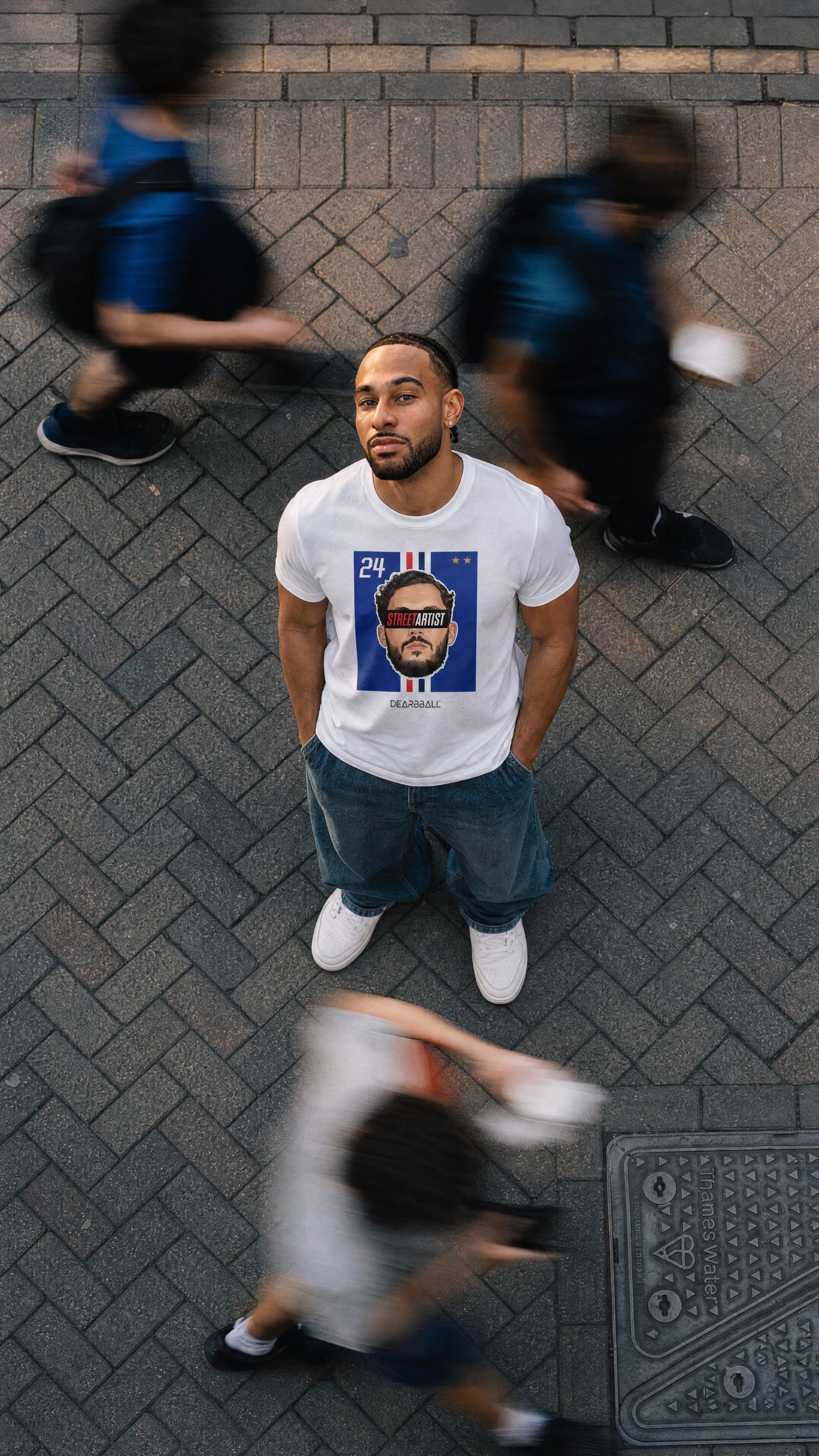T-Shirt DearBBall - STREET ARTIST Midnight CDM Edition