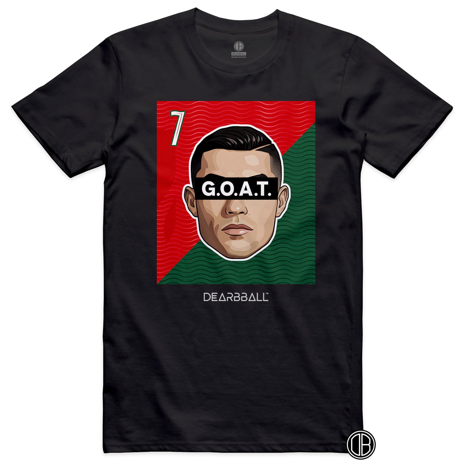 Camiseta DearBBall - Edición G.O.A.T. 7 Portugal CDM