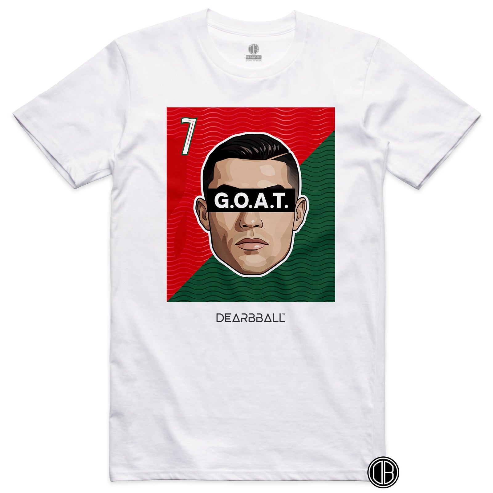 Camiseta DearBBall - Edición G.O.A.T. 7 Portugal CDM