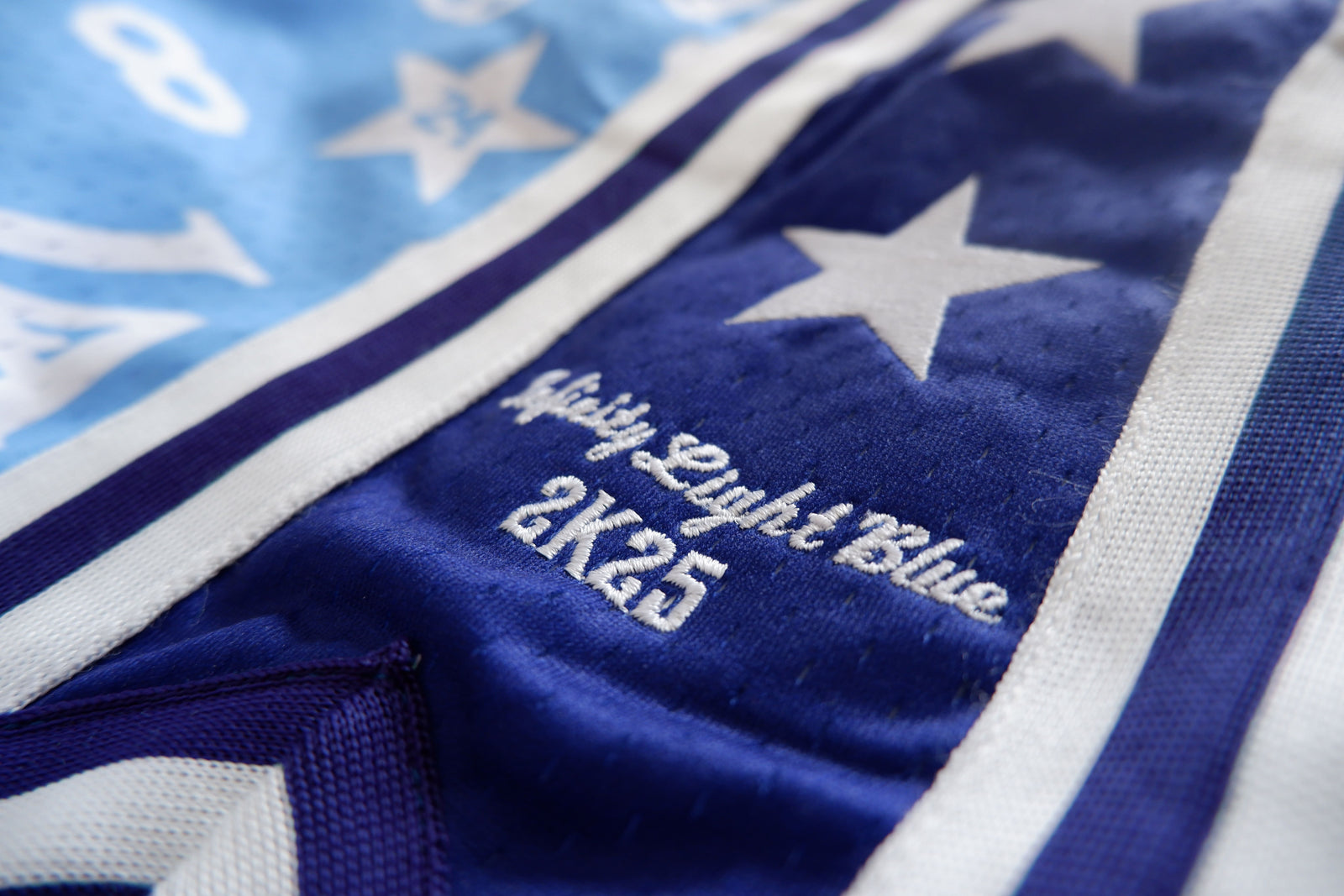 Conjunto DearBBall Calção Mesh e T-shirt - Edição Los Angeles INFINITY Light Blue