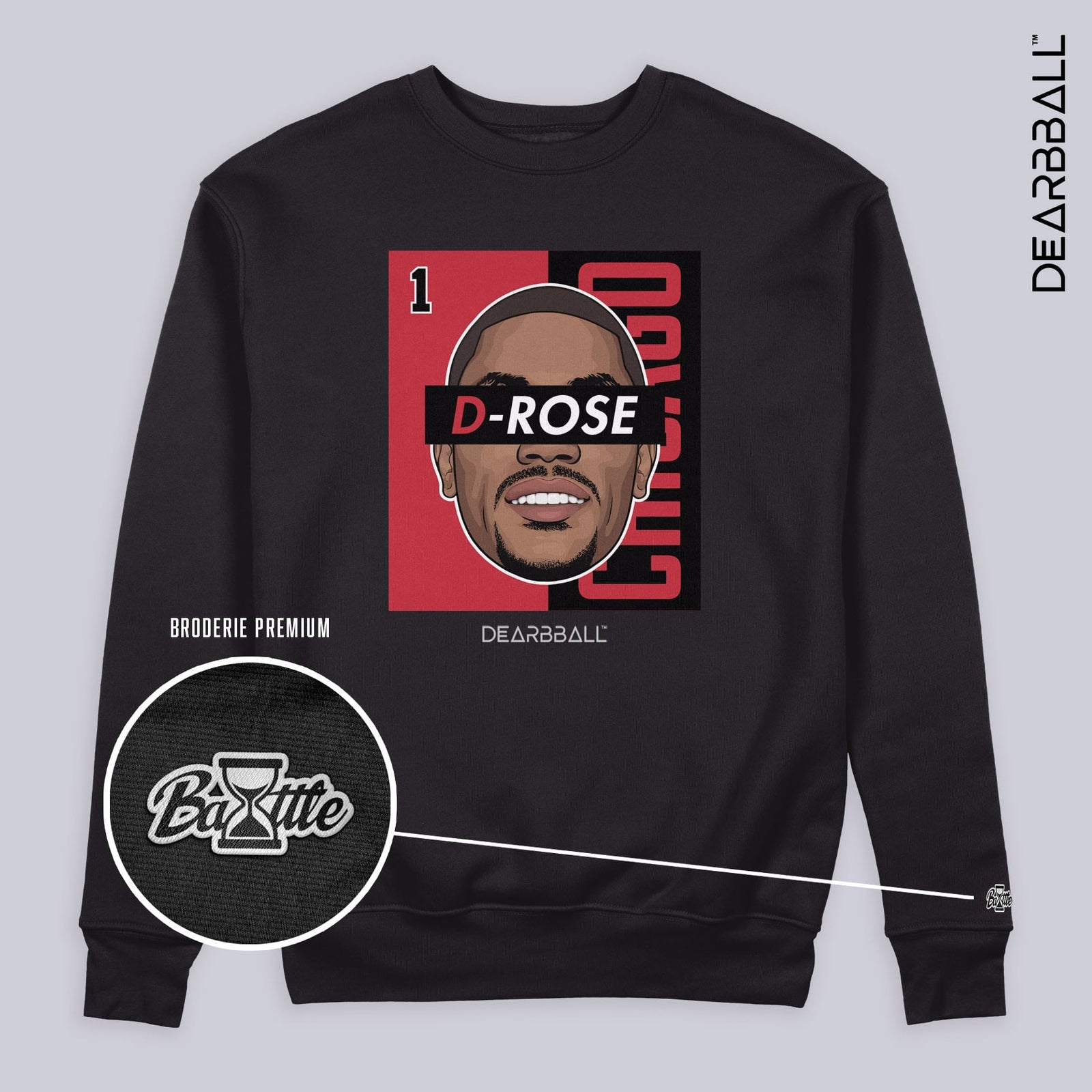 Sudadera DearBBall - Edición Premium D-ROSE CHICAGO BOG