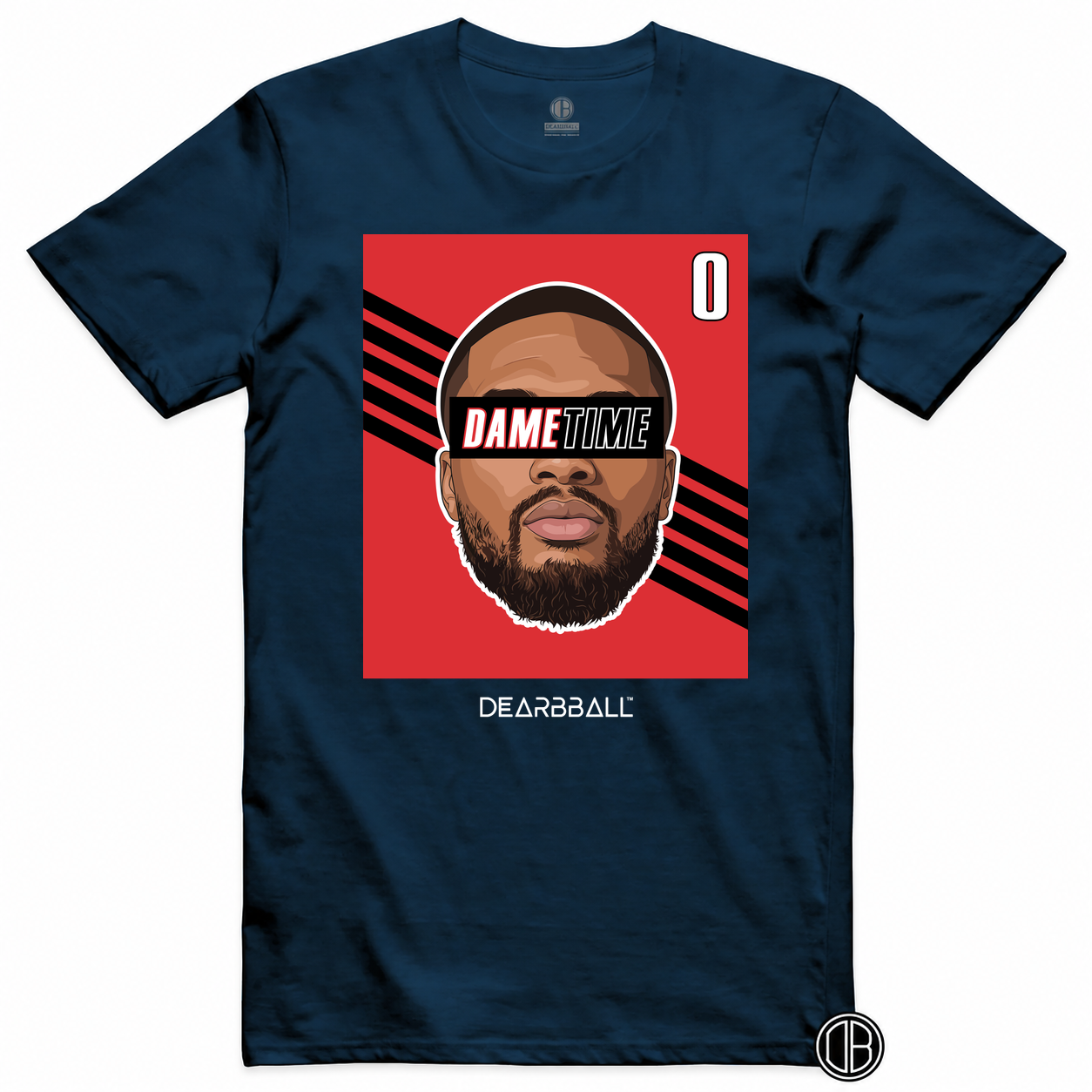 DearBBall T-skjorte - DAMETIME 0 Portland Stripes-utgaven