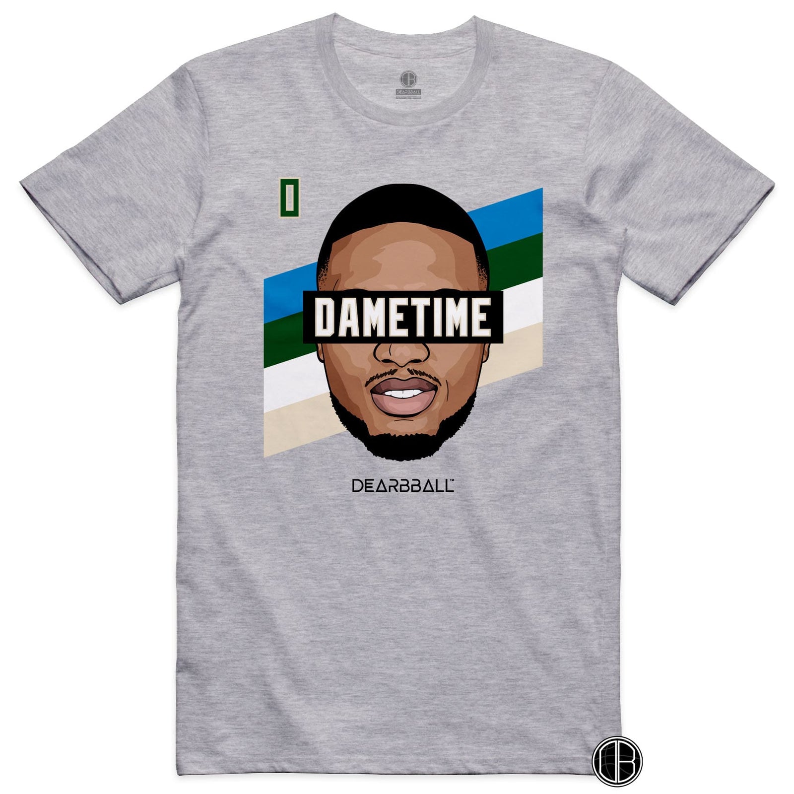 T-shirt DearBBall - Edição DameTime Stripes 0