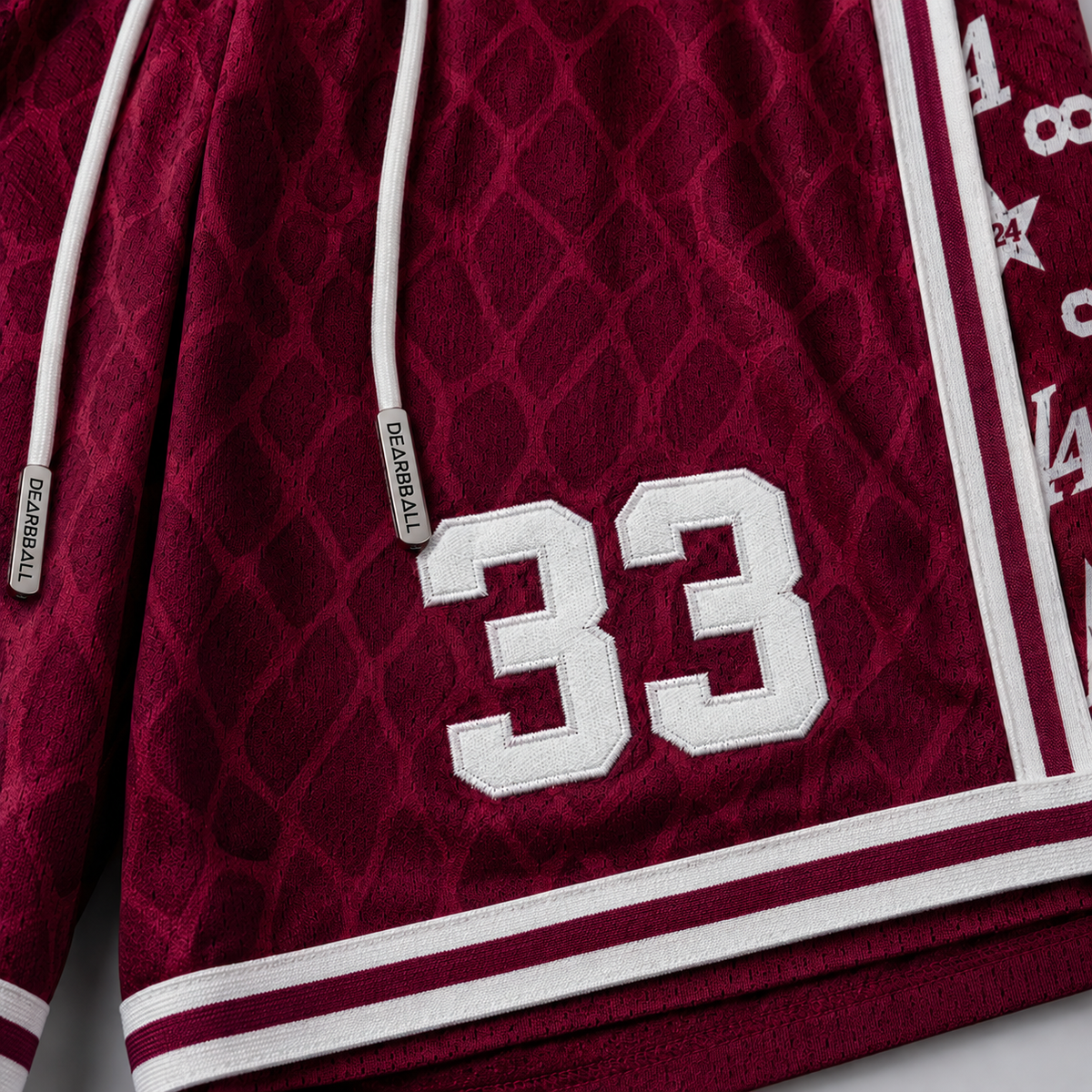 DBB SHORT MESH PREMIUM - L.A. INFINITY EDIÇÃO BRANCA NUMERADA LIMITADA