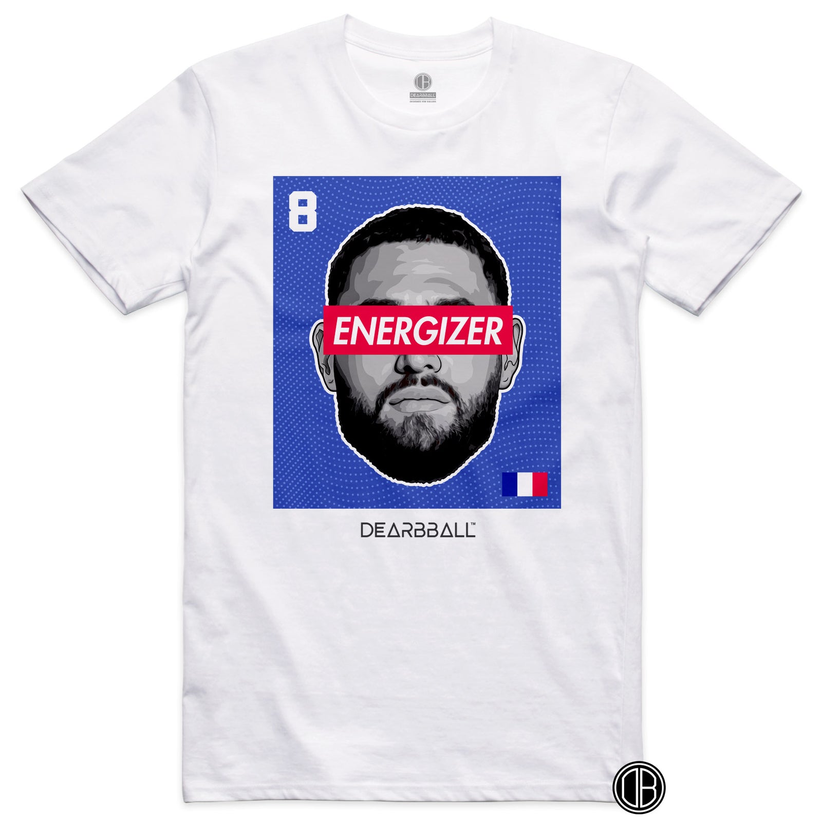T-Shirt DearBBall - Edição ENERGIZER 10 France Clean