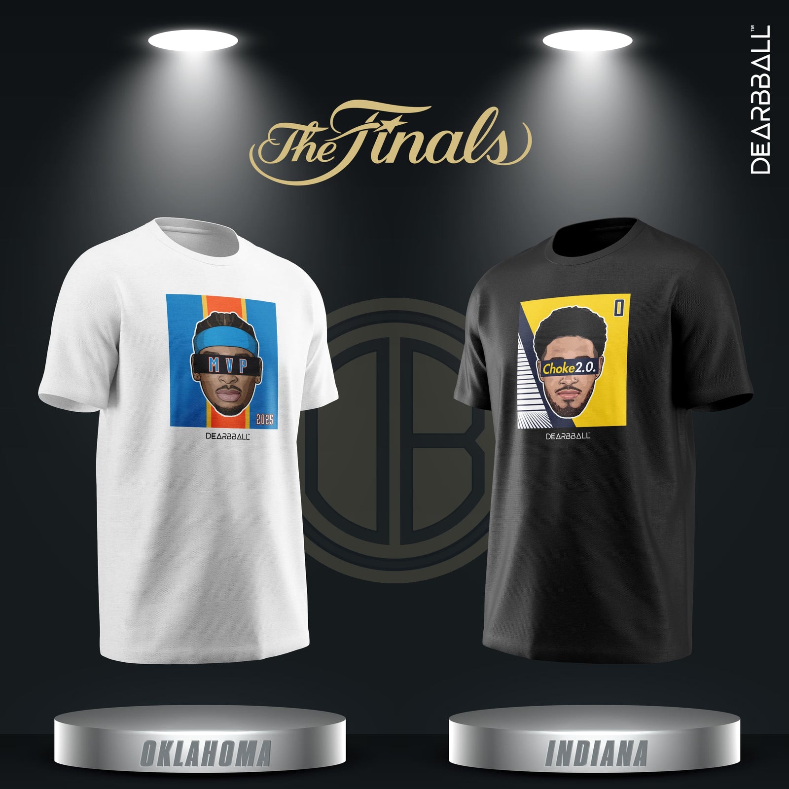T-Shirt DearBBall - Edição The CHOKE 2.0 Finales