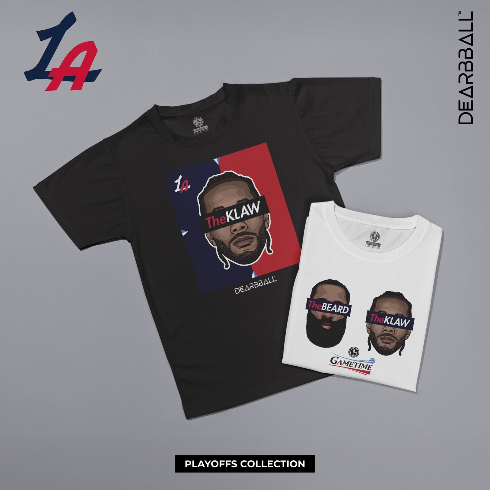 Sweat à Capuche DearBBall - Duo The BEARD & The KLAW Edição GAMETIME