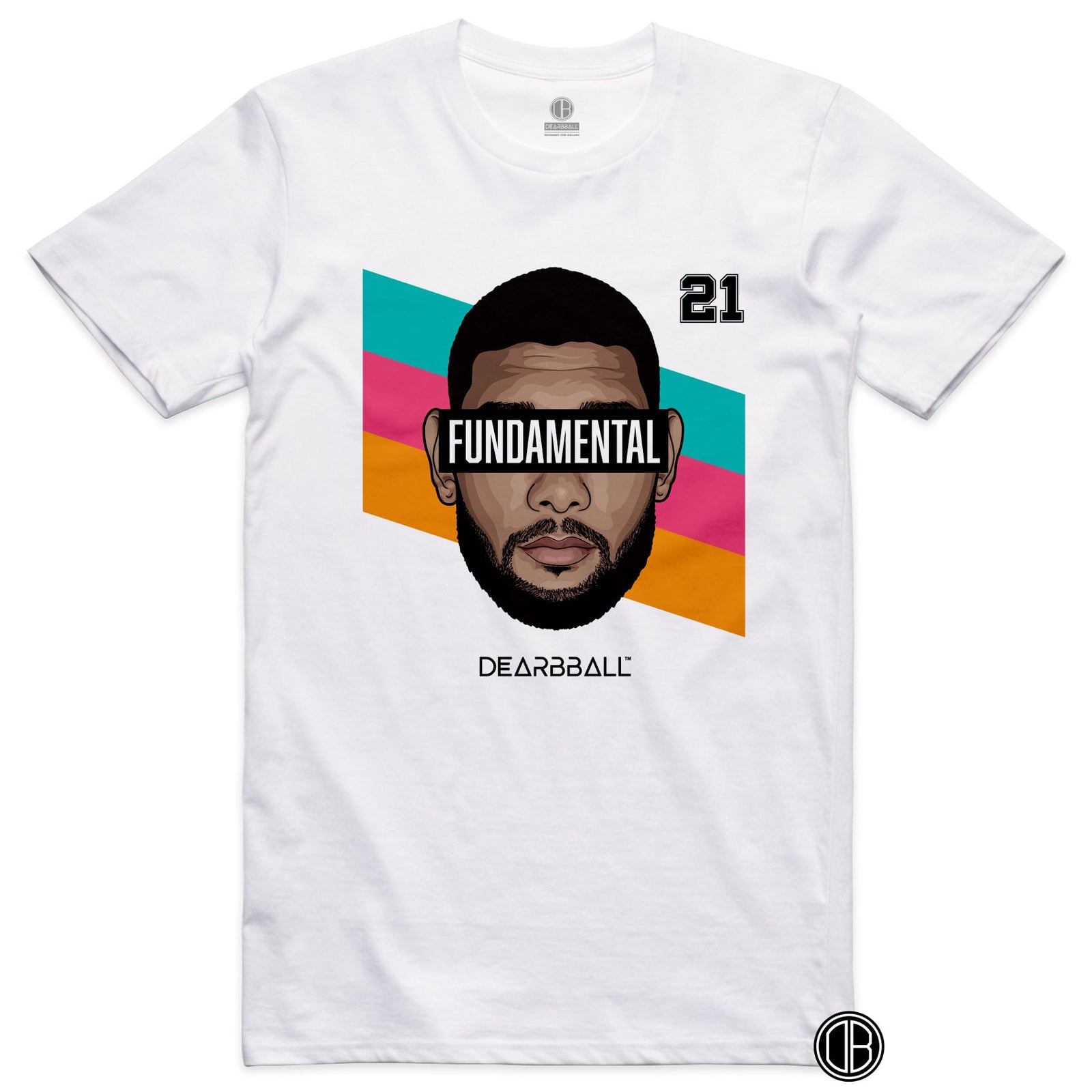 DearBBall T-Shirt - FUNDAMENTAL Fiesta Stripes Edition