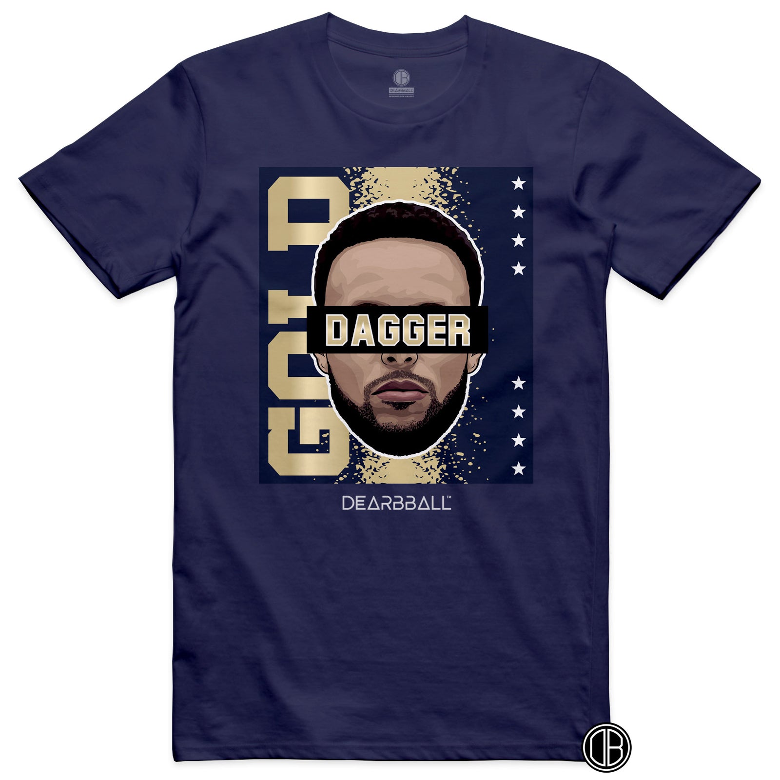 T-shirt DearBBall - The DAGGER Edição Ouro