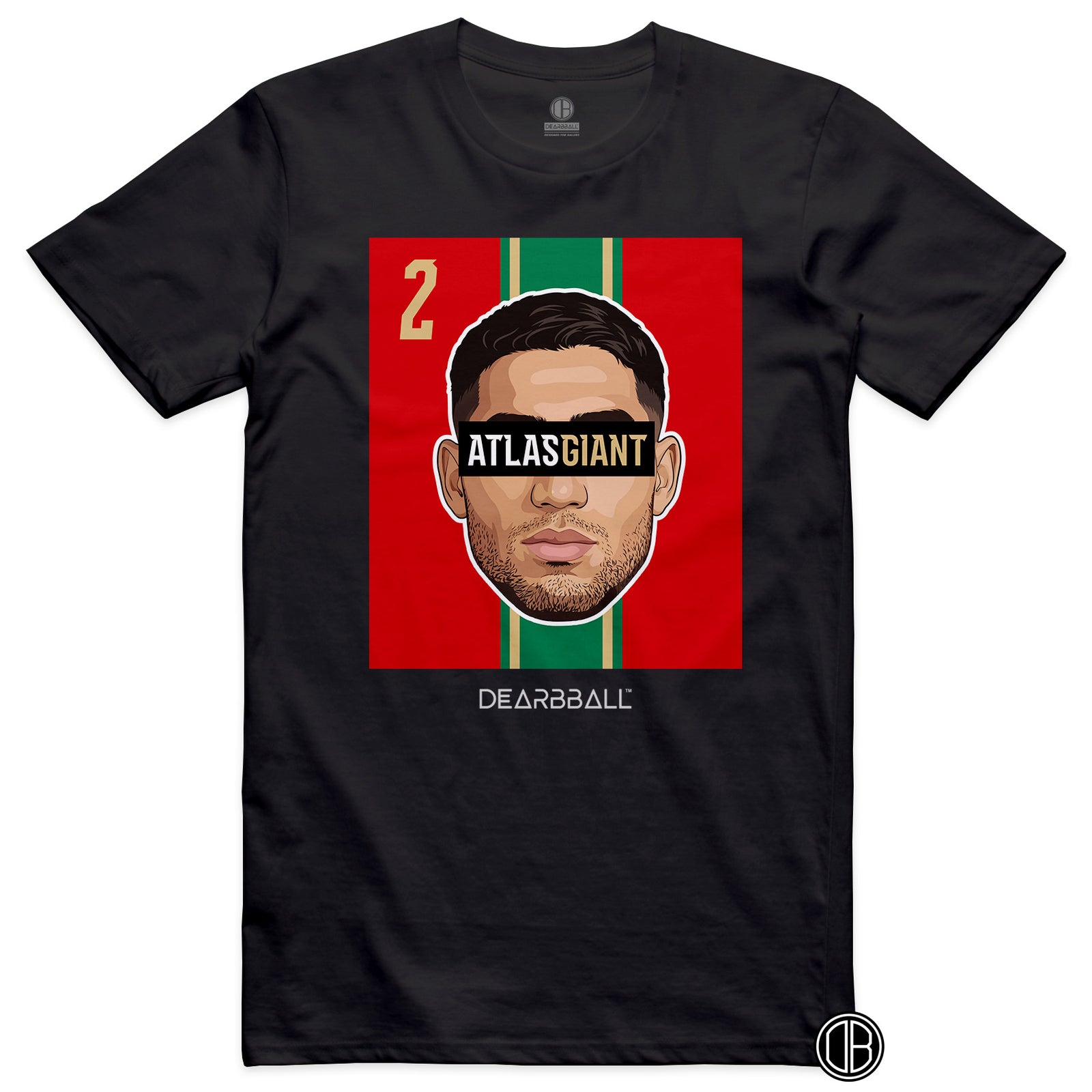 T-Shirt DearBBall - ATLAS GIANT Morocco CDM Edition