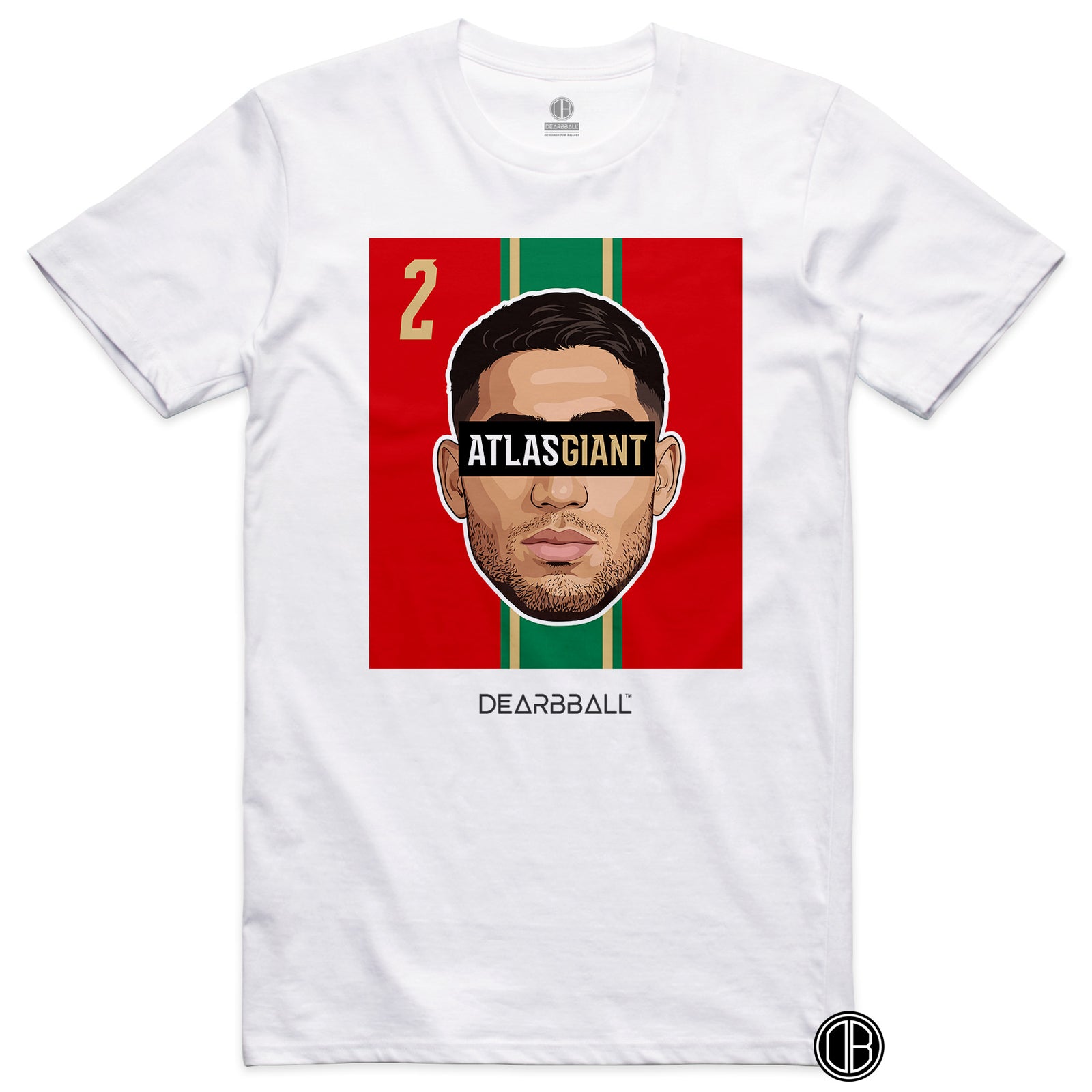 T-Shirt DearBBall - ATLAS GIANT Morocco CDM Edition