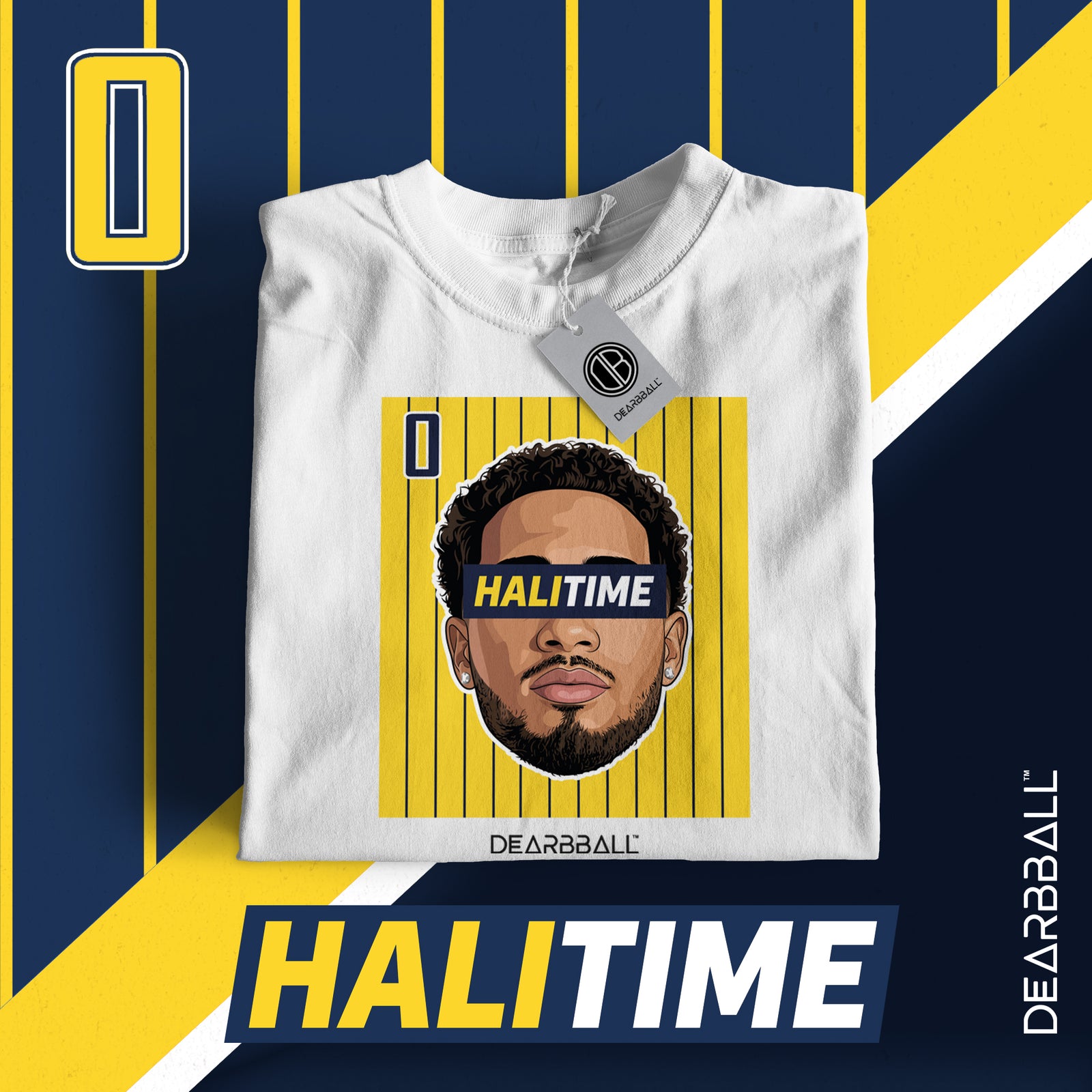 DearBBall T-Shirt - HALITIME 0 Indiana Edition