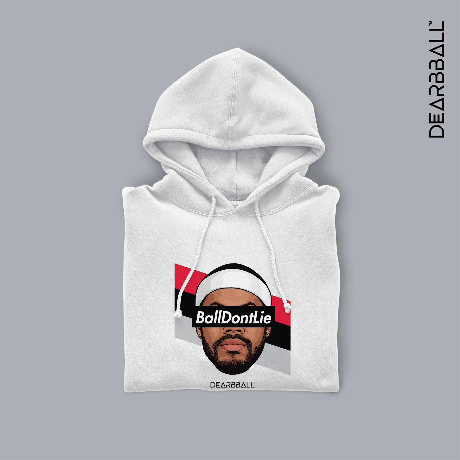 DearBBall Felpa con Cappuccio - Ball Don't Lie Edizione Portland