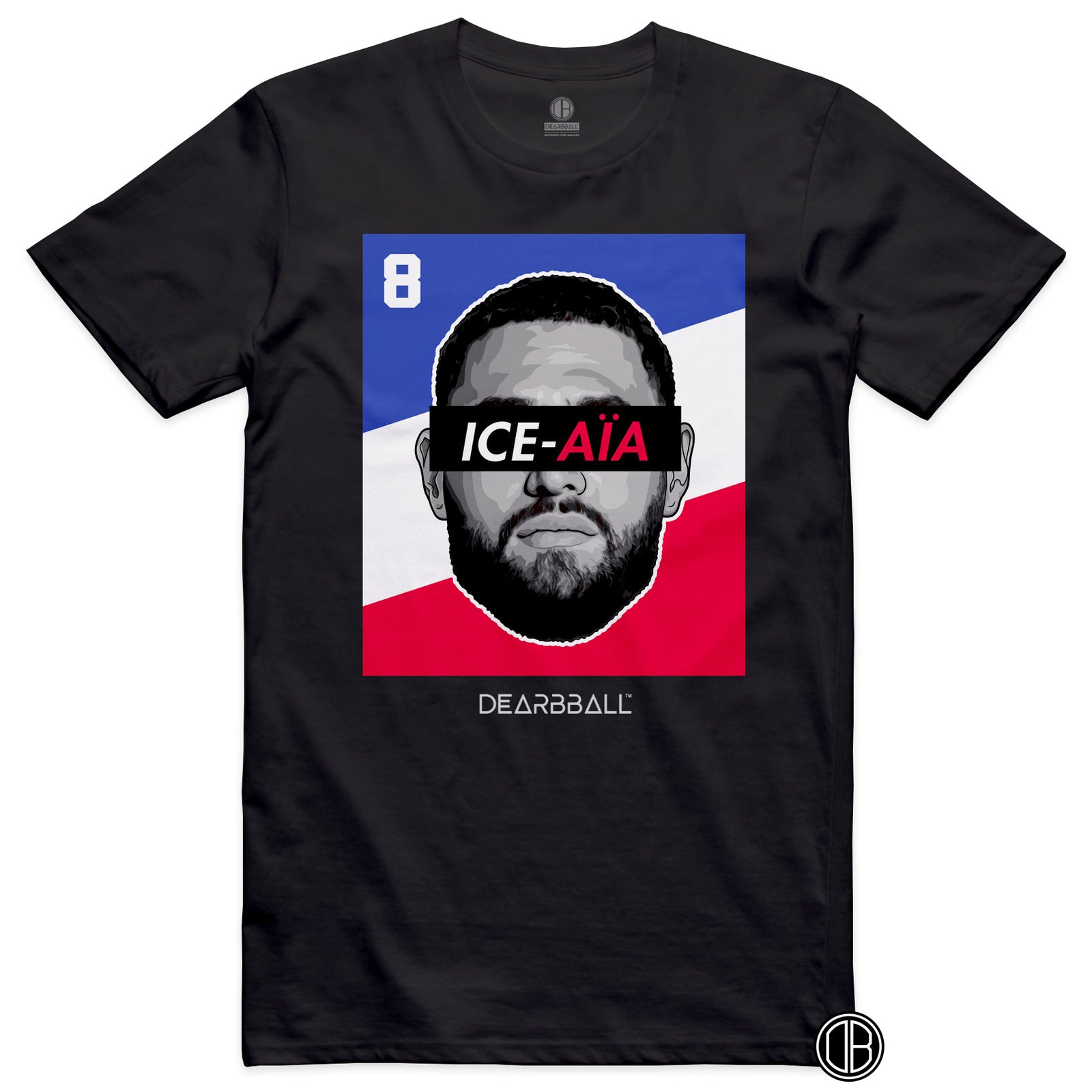 DearBBall T-Shirt - ICE-AÏA 10 Flagge Frankreich