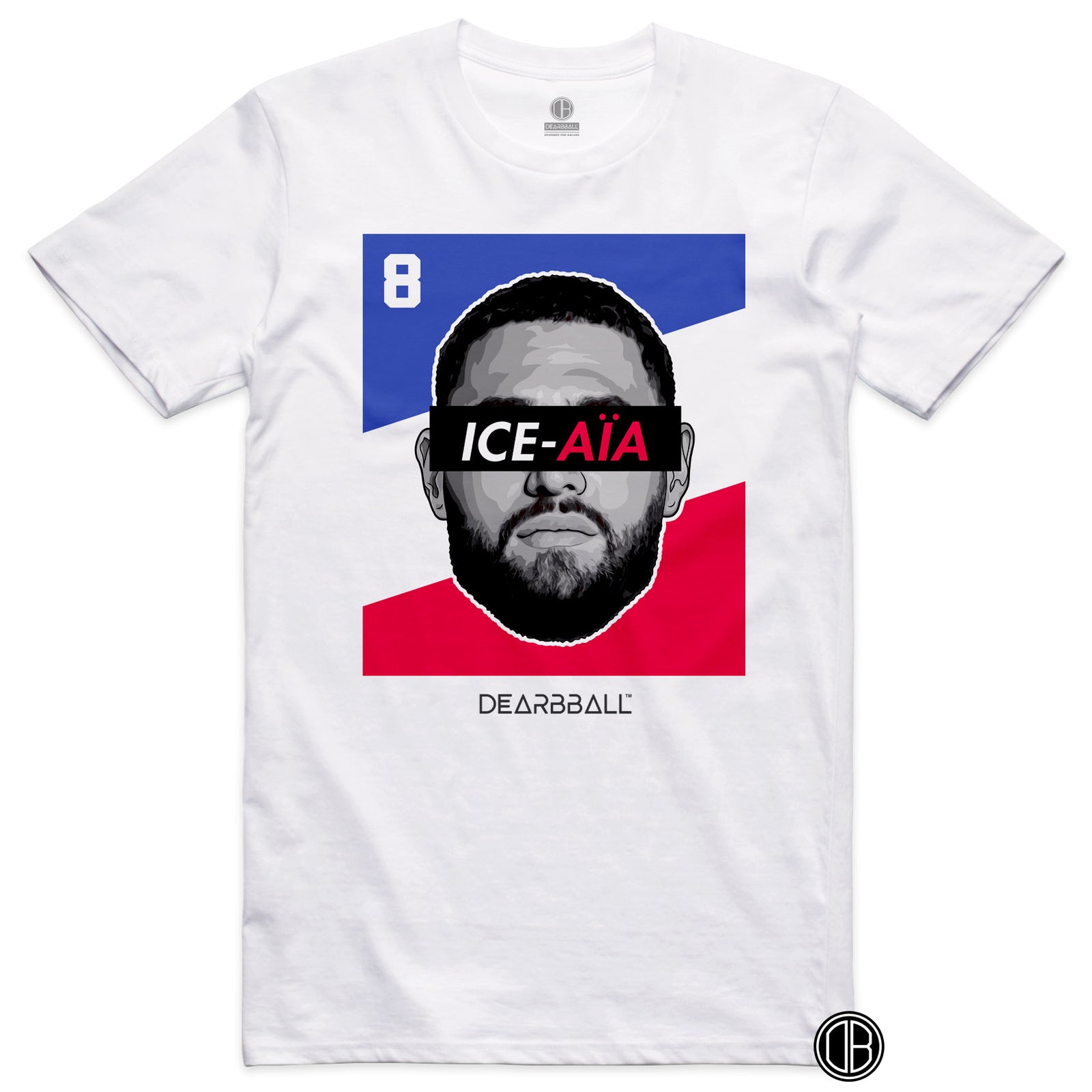 T-Shirt DearBBall - ICE-AÏA 10 Drapeau France