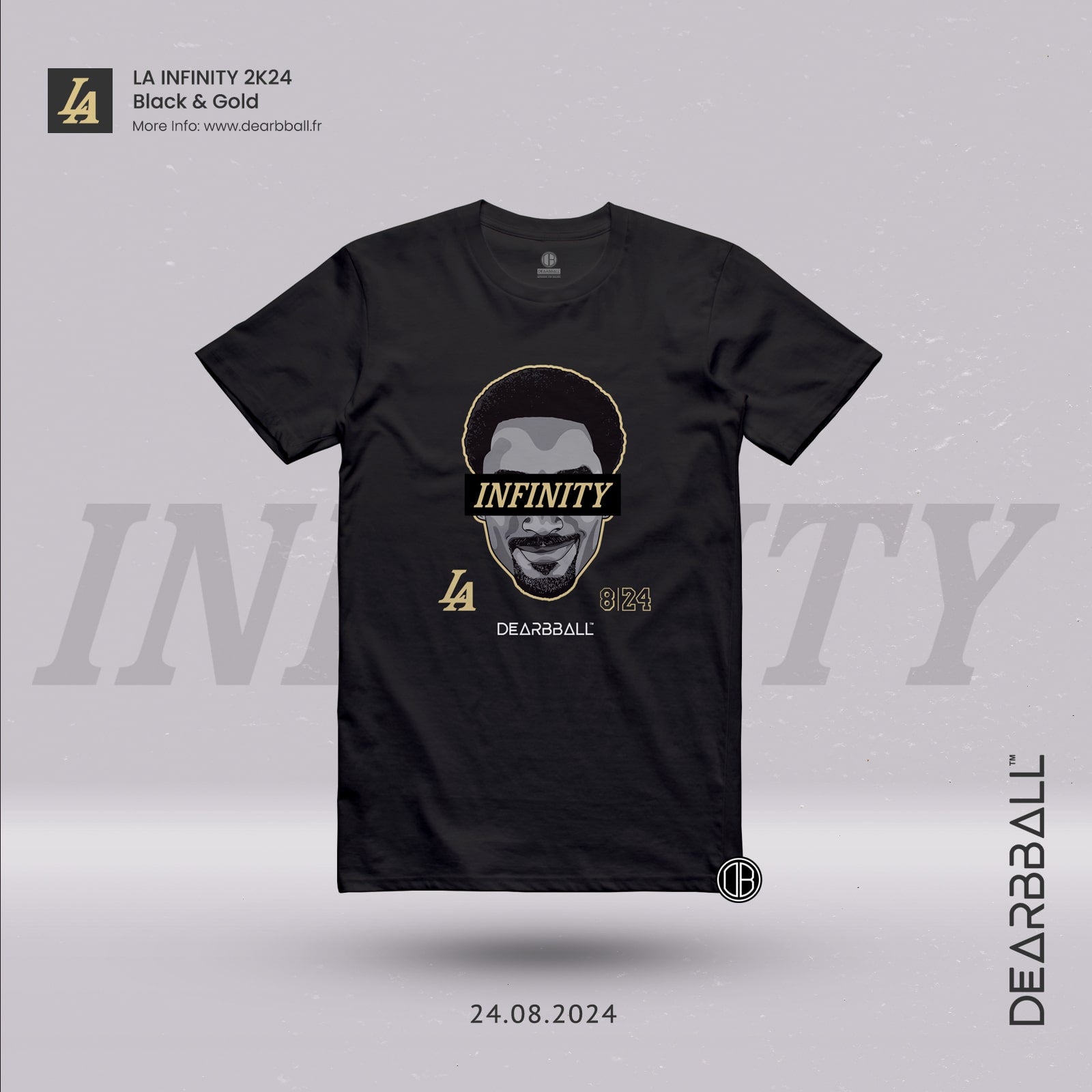 T-Shirt DearBBall - Edição Infinity 2K24
