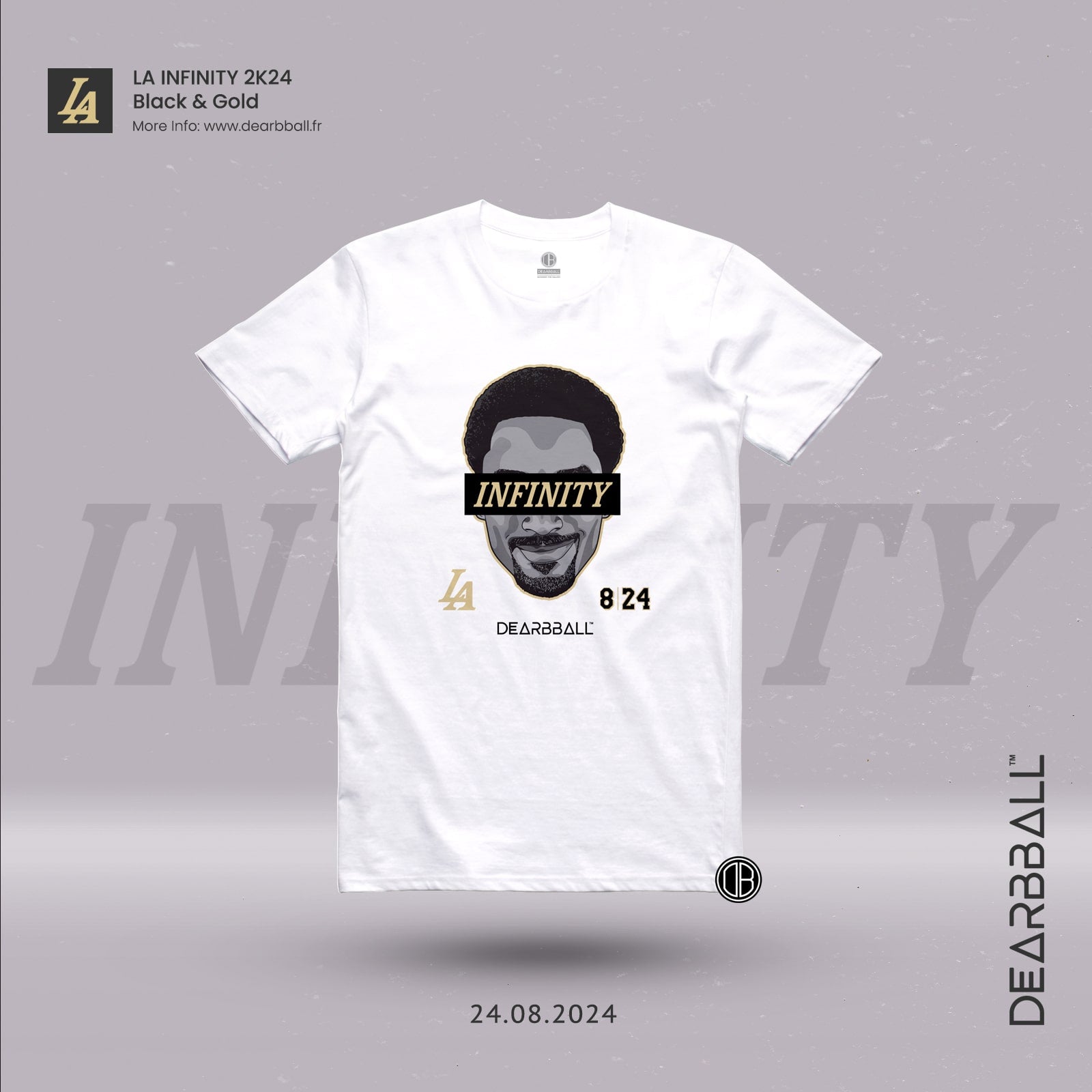 T-Shirt DearBBall - Edição Infinity 2K24