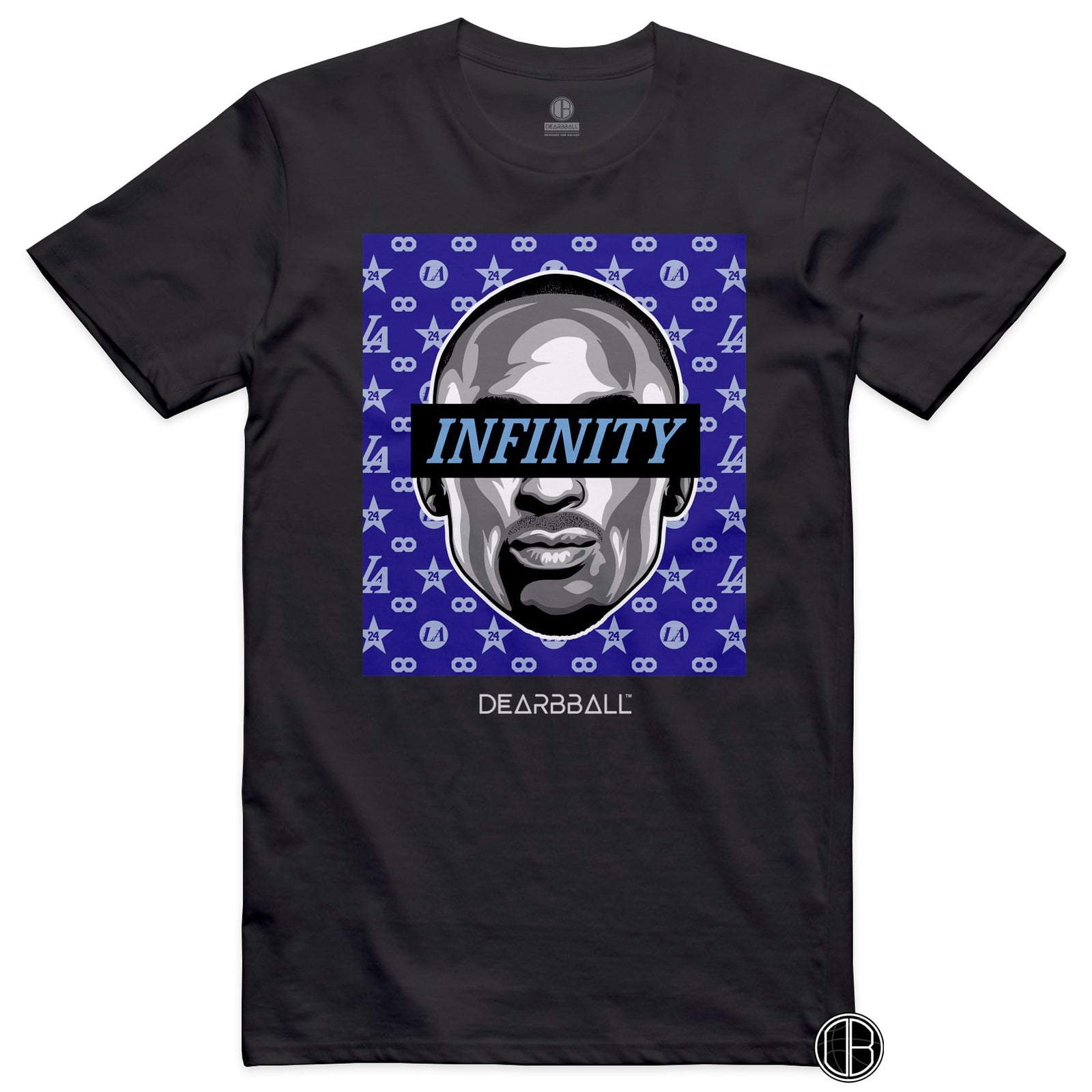 🔒 T-shirt DearBBall - MAMBA INFINITY BLUE REDROP
