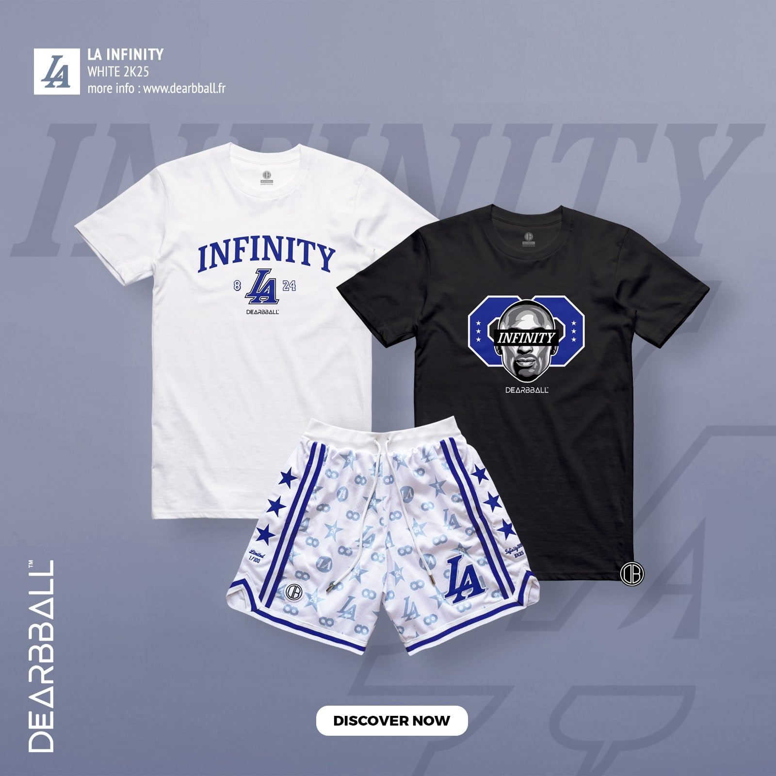 DearBBall T-Shirt - INFINITY L.A. 8.24 Edition