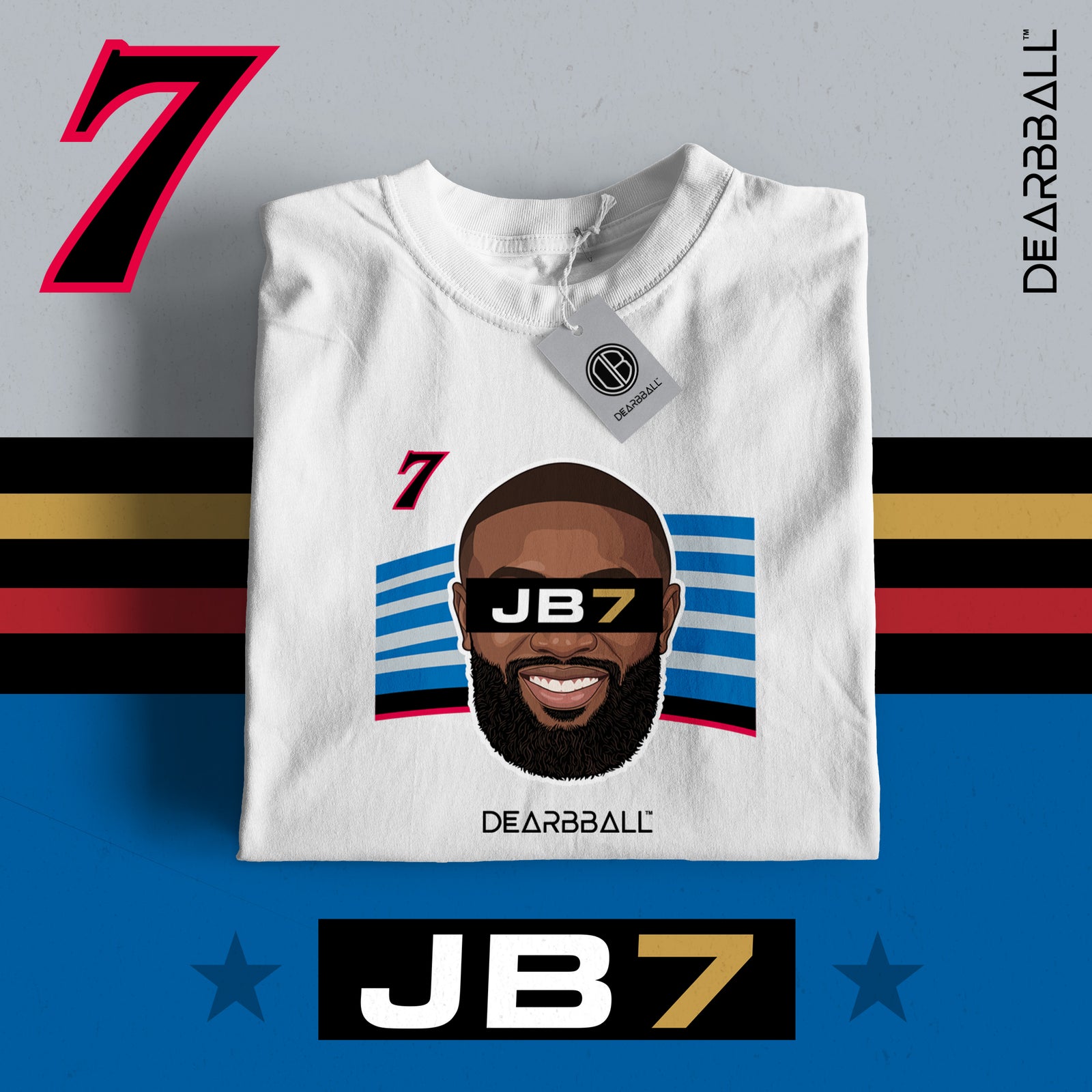 DearBBall T-Shirt - JB7 Phila Throwback Edition