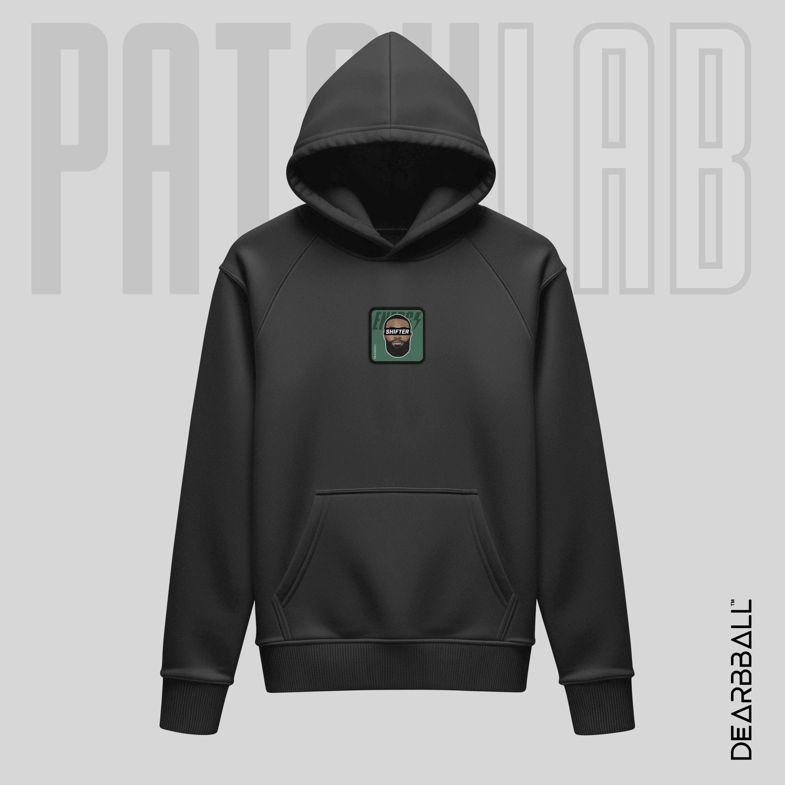 Hettegenser 3/4 Glidelås PatchLab