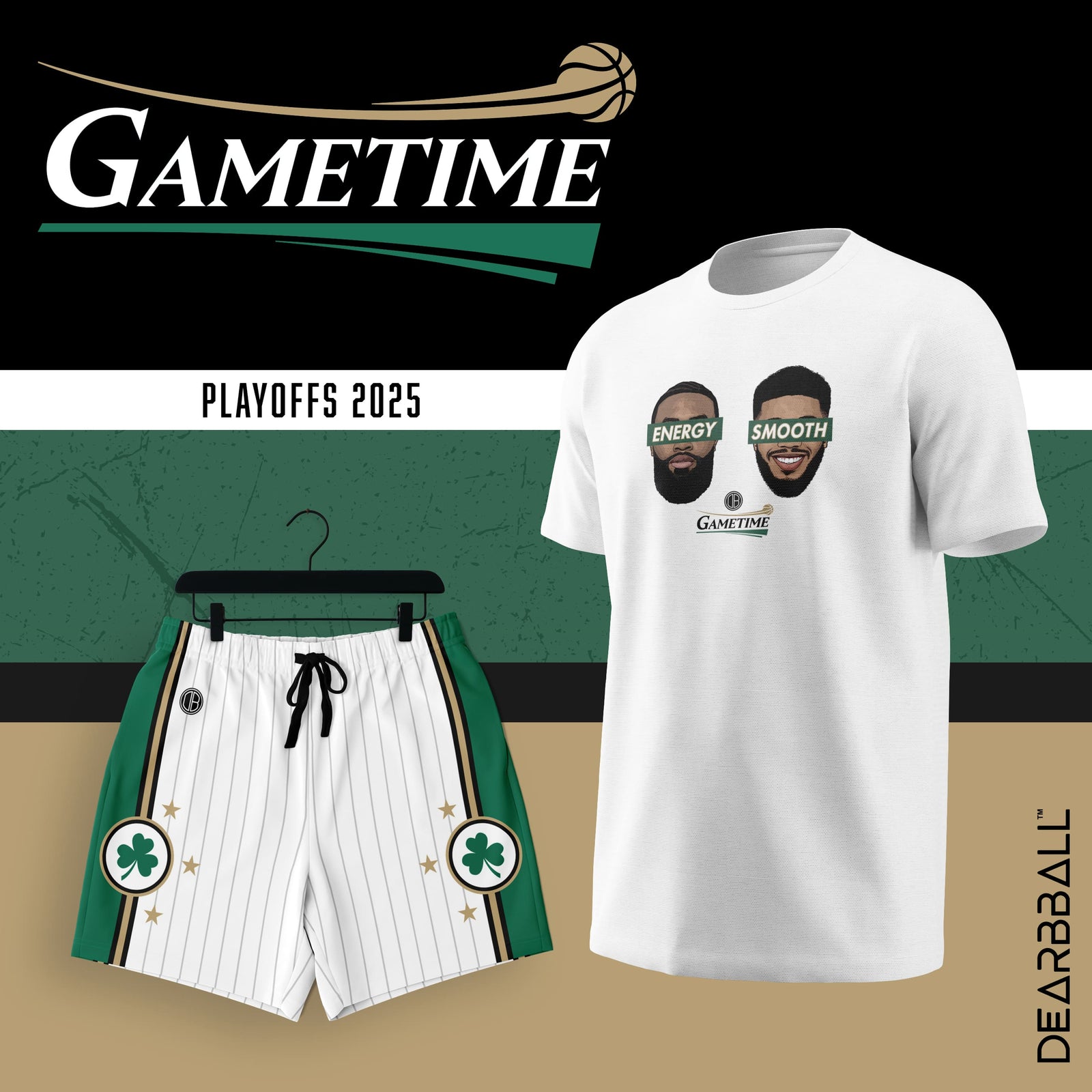 DearBBall T-Shirt - Duo Smooth & Energy GAMETIME Edition