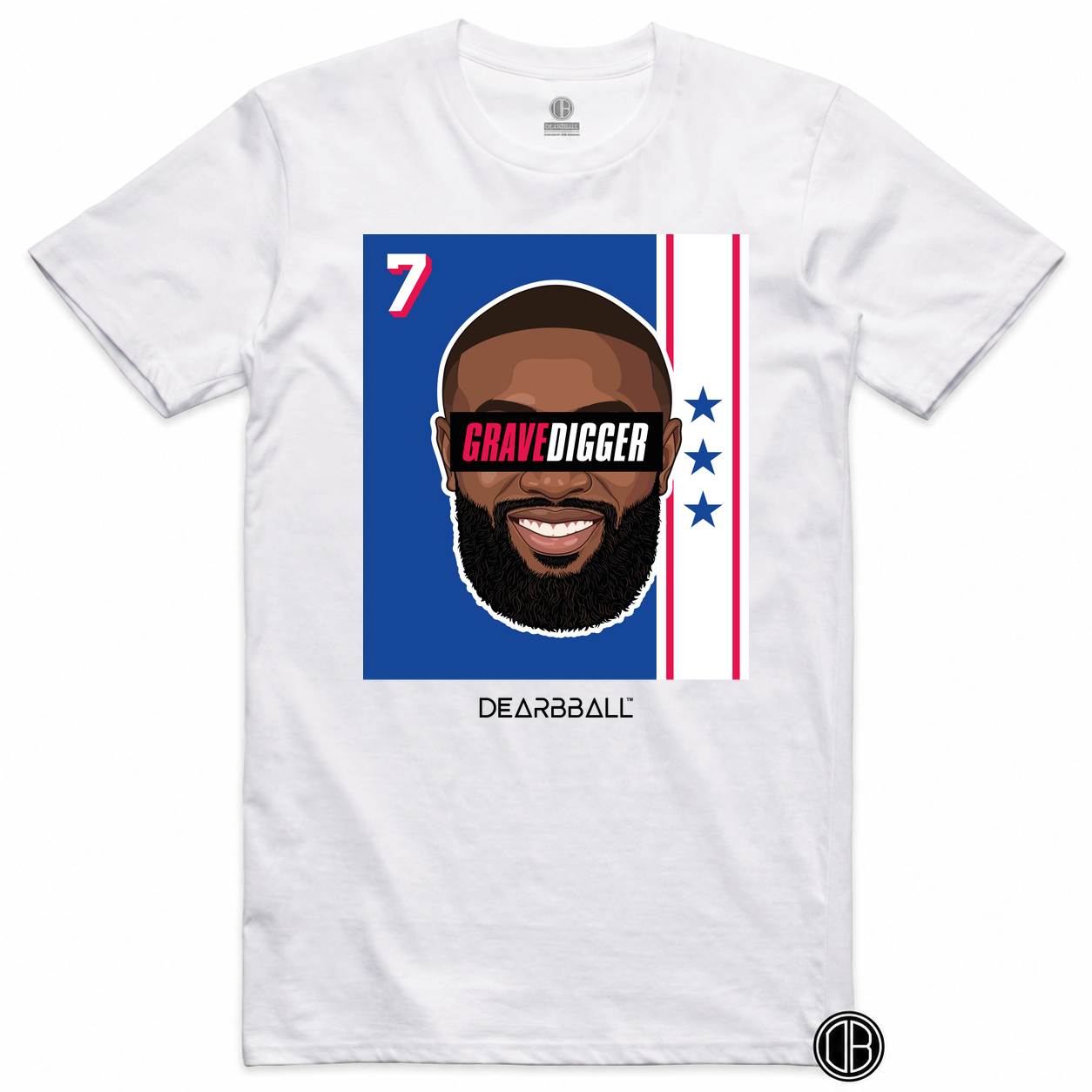 DearBBall T-Shirt - GRAVE DIGGER 7 Phila Edition