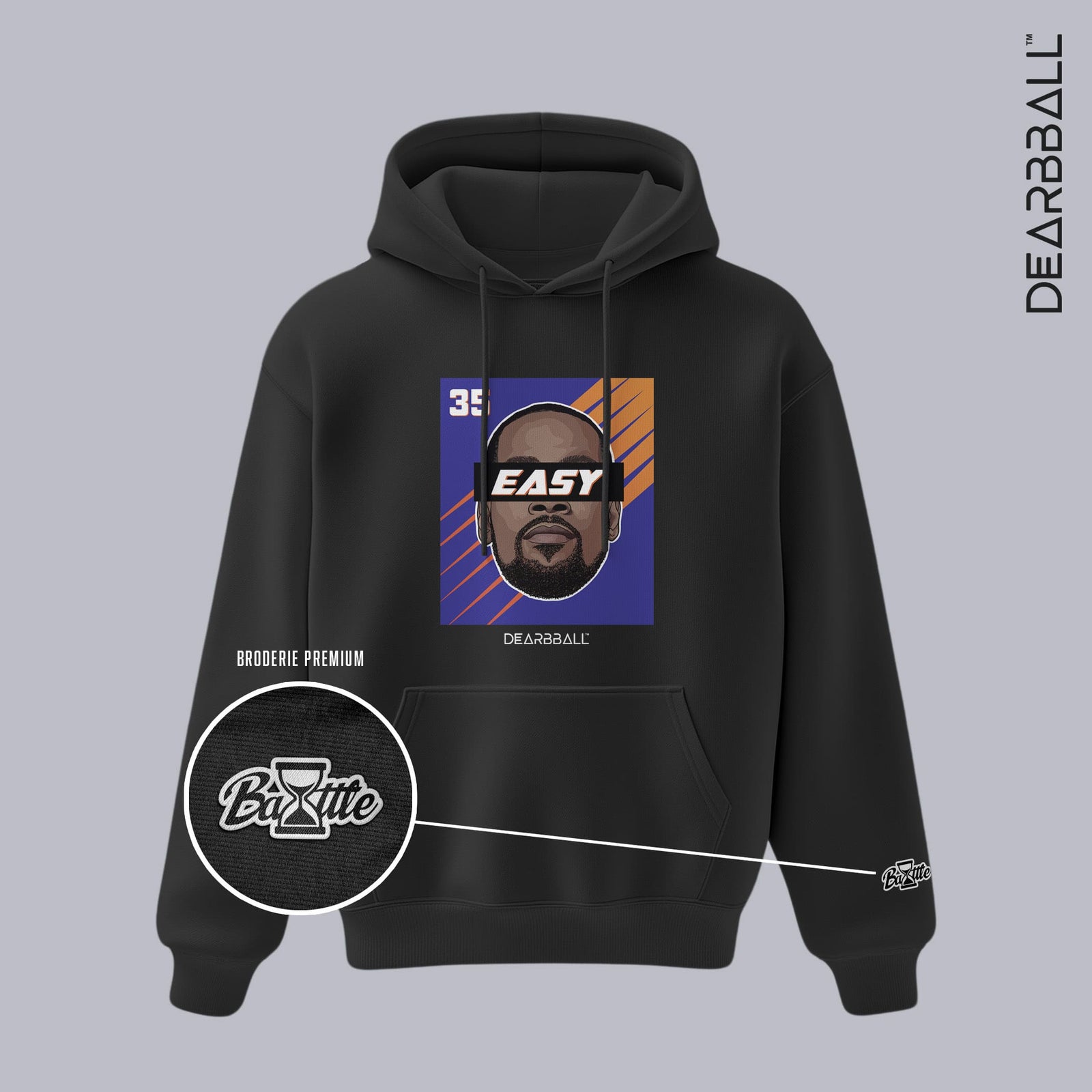 Sudadera con Capucha DearBBall - EASYMONEY VALLEY BOG Edición Premium