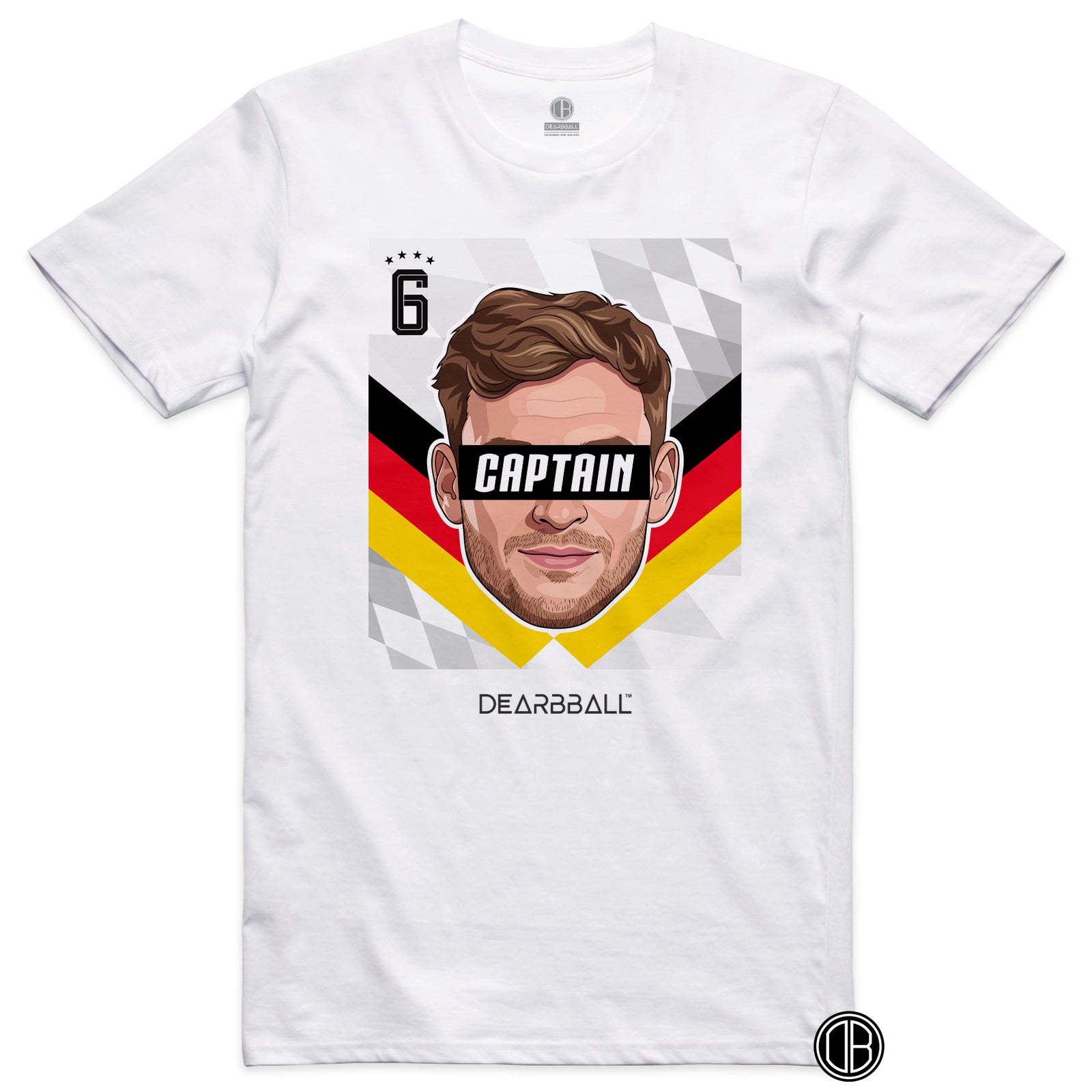 DearBBall T-Shirt - CAPTAIN Germany CDM Edition