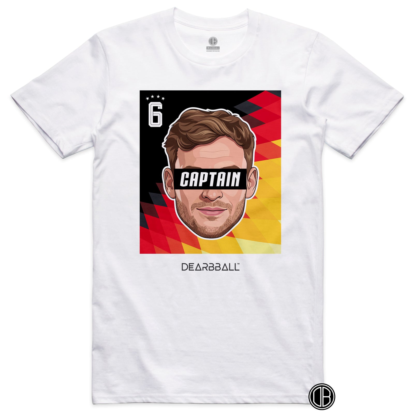DearBBall T-Shirt - CAPTAIN 6 Germany CDM Edition