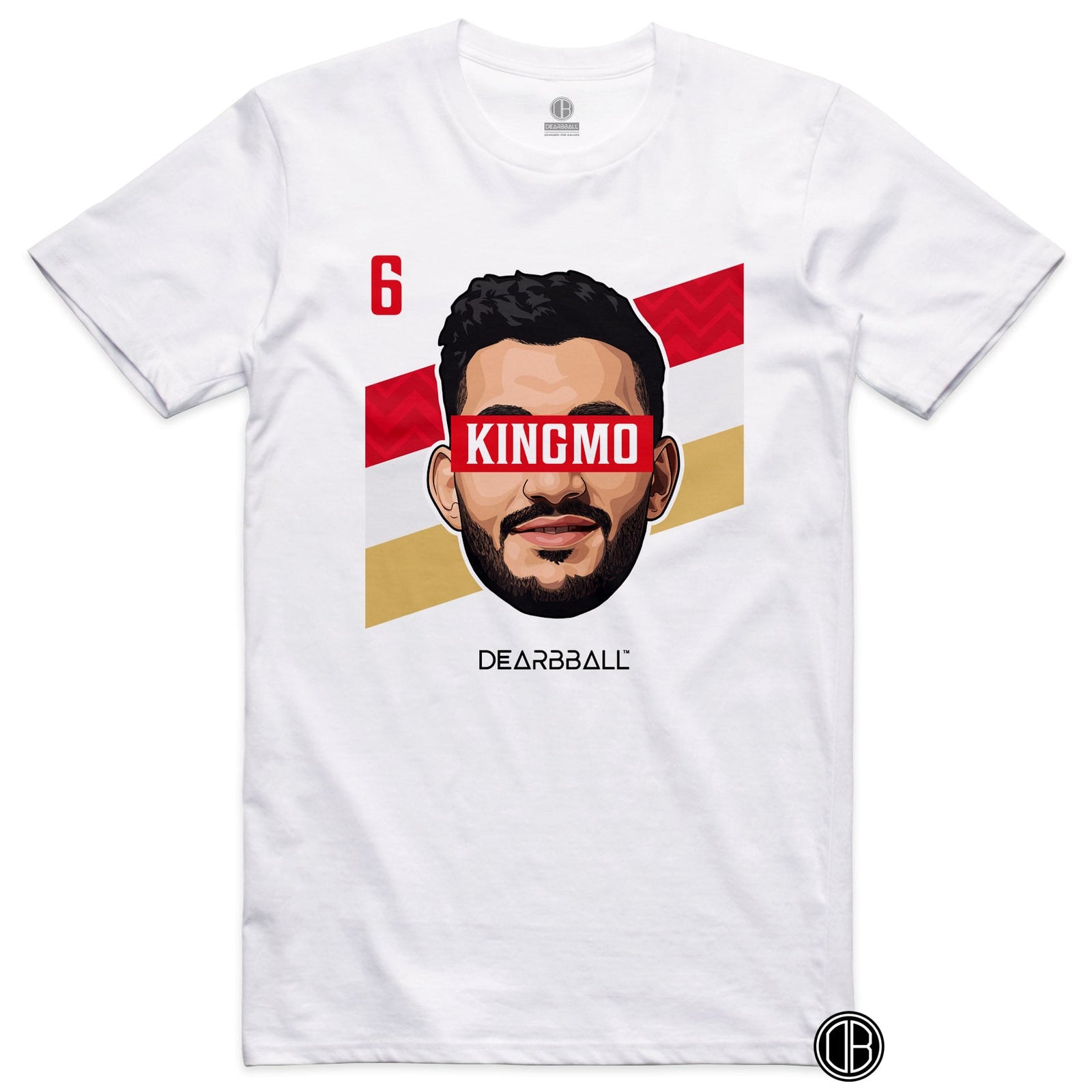 DearBBall T-Shirt - Amini KINGMO Streifen Edition