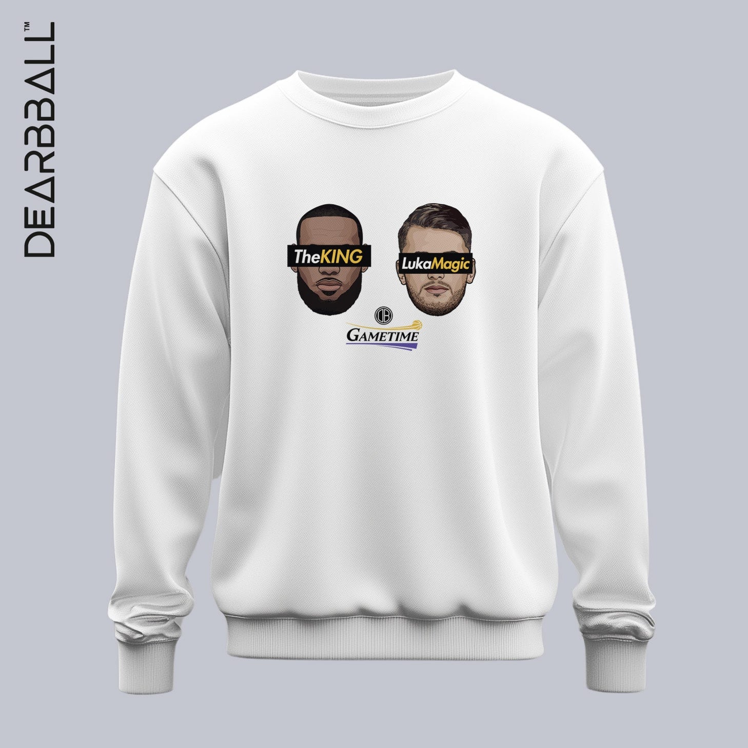Sweatshirt DearBBall - Duo The KING & LukaMagic Edição GAMETIME