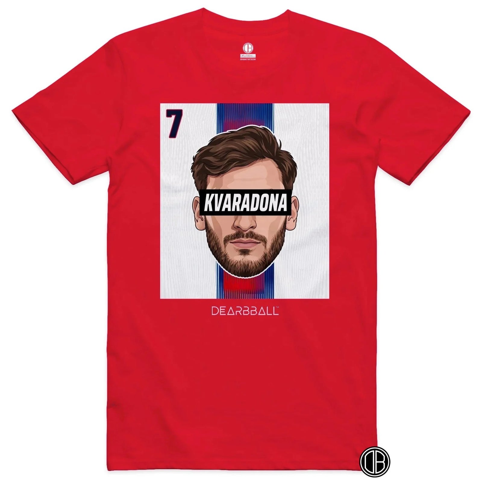 KVARADONA 7 Paris White Edition - Red