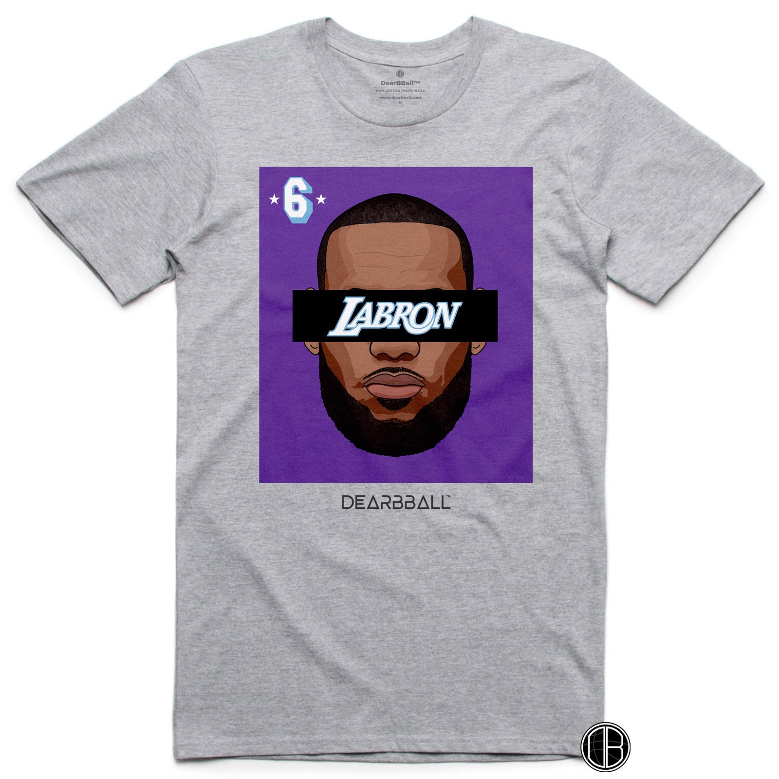 DearBBall T-Shirt - Edição LABRON 6 Purple