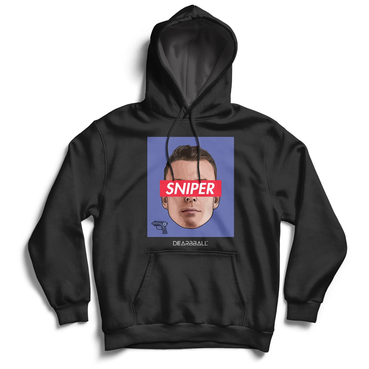 DearBBall Hoodie - SNIPER Red Edition