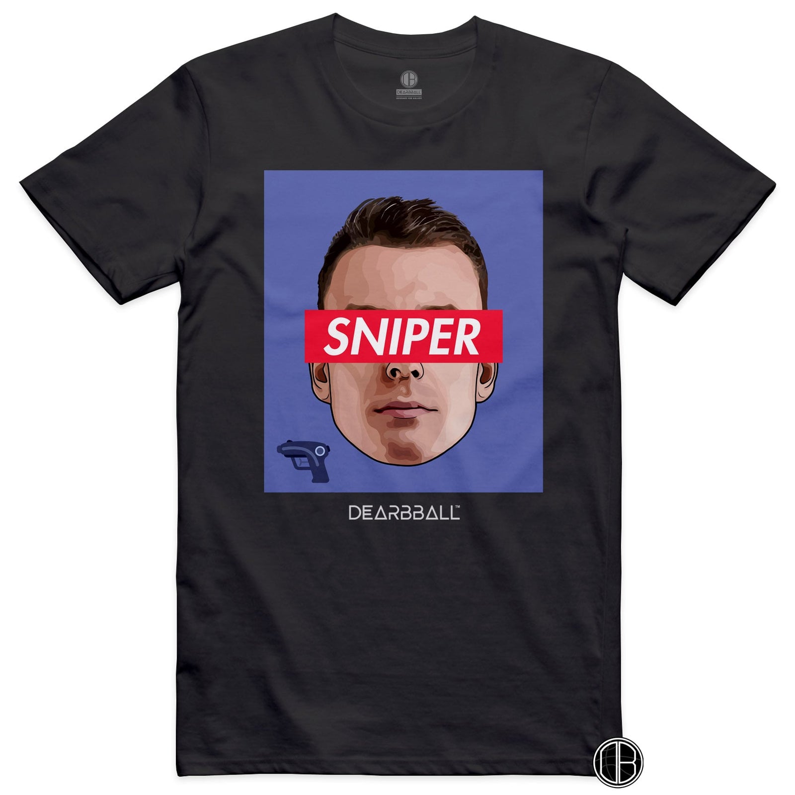 T-shirt DearBBall - Edição SNIPER Vermelha
