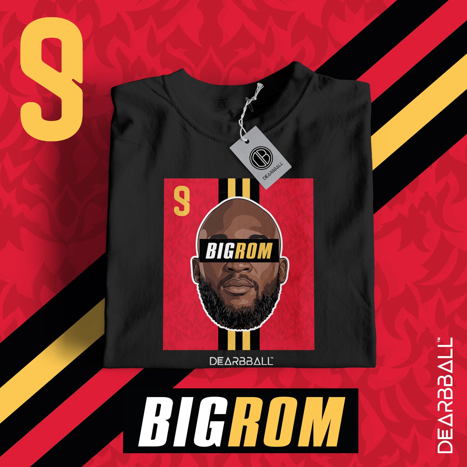 Camiseta DearBBall - Edição BIG ROM Bélgica CDM