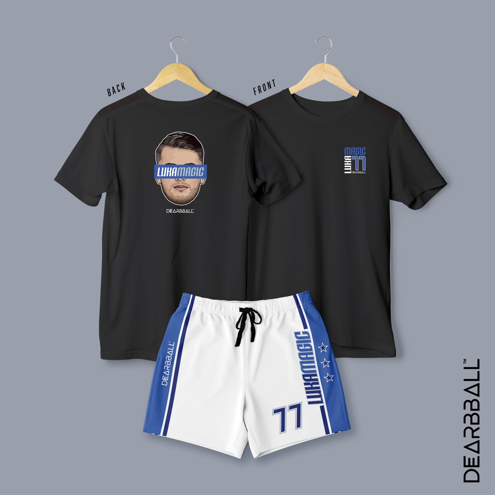 DearBBall Conjunto Camiseta Corta - LukaMagic Finales Edición Premium