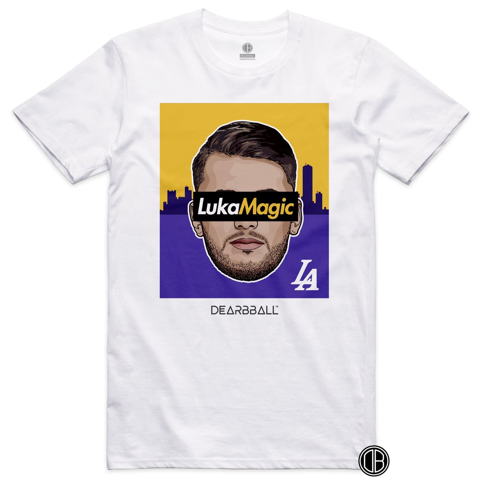 T-shirt DearBBall - Edição LukaMagic LA Skyline