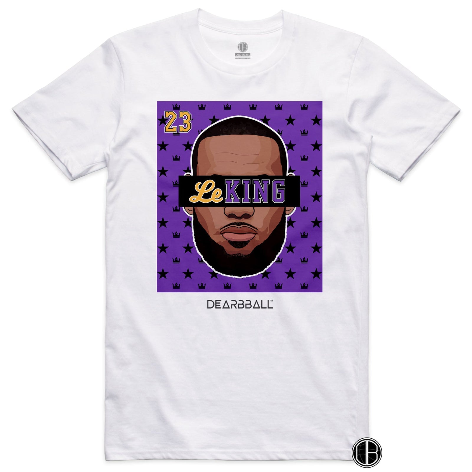 T-Shirt DearBBall - Edição LeKING 23 Stars