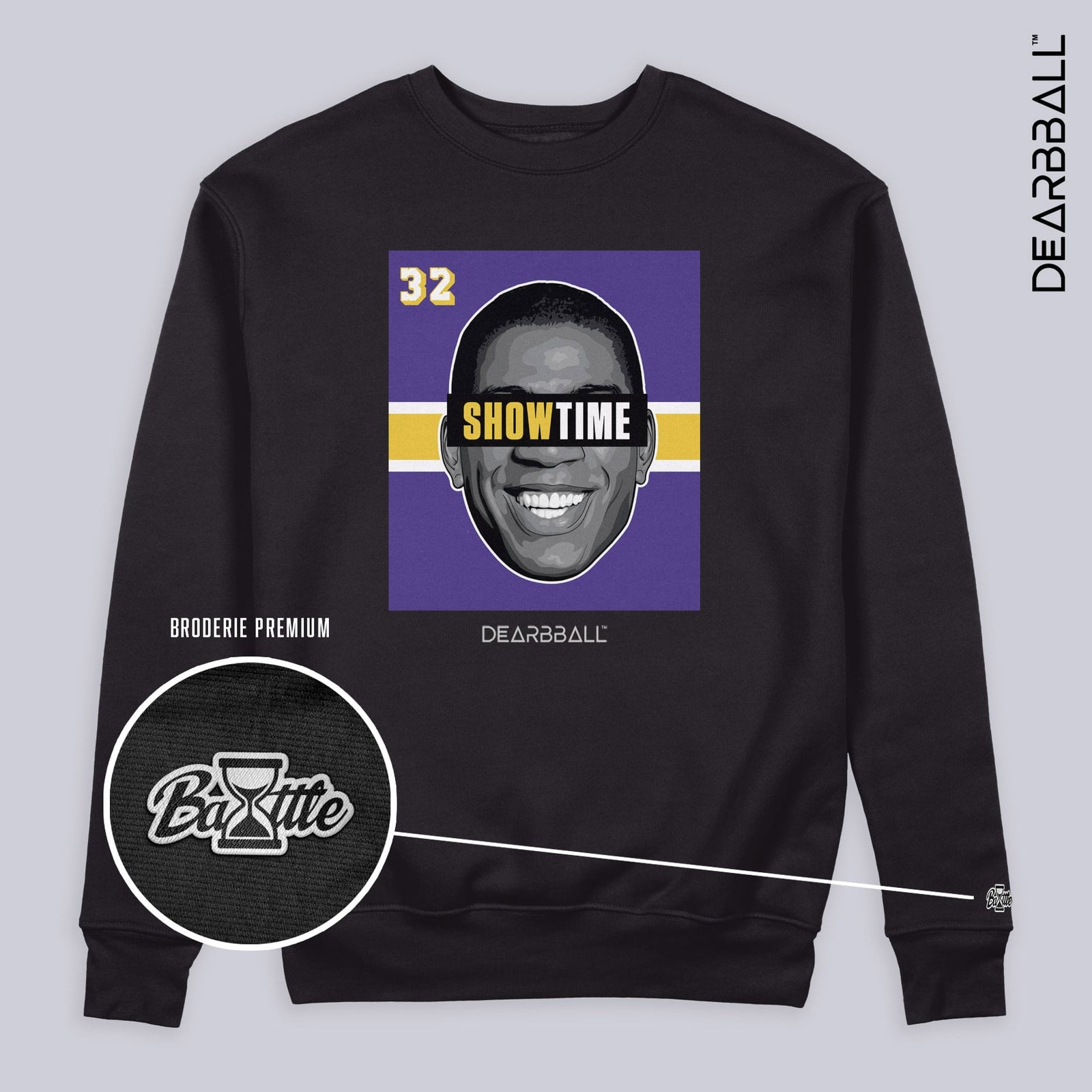 Sweatshirt DearBBall - MAGIC SHOWTIME BOG Edição Premium