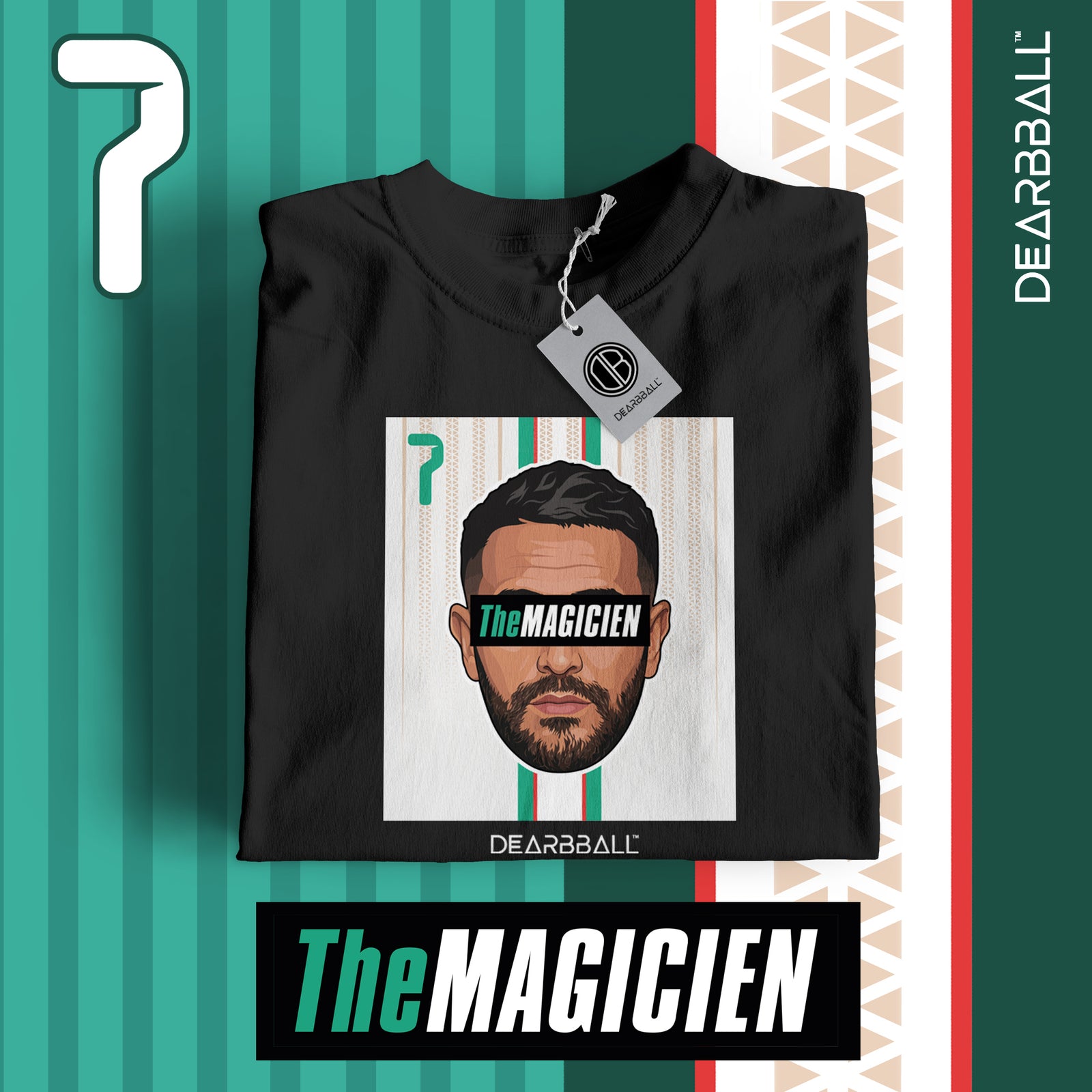 DearBBall T-Shirt - TheMAGICIEN 7 Algeria CDM Edition