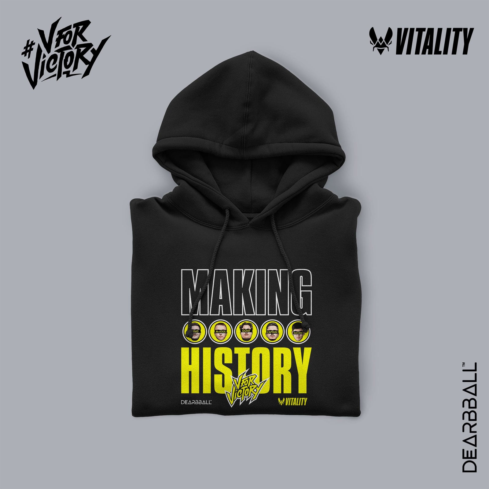 Pack Hoodie e T-Shirt DearBBall - Edição Making History ZYWOO Goat