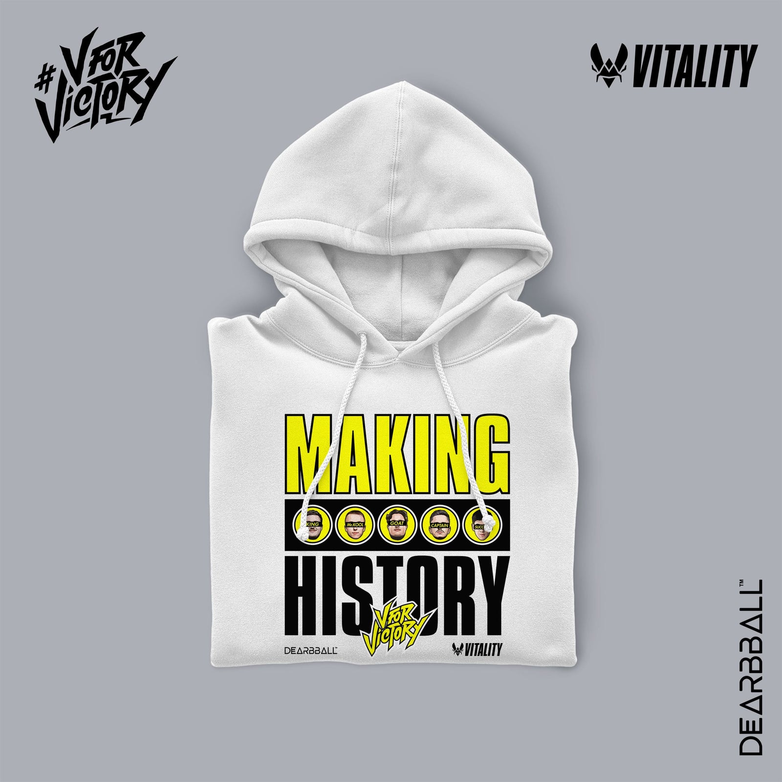 Pack Hoodie e T-Shirt DearBBall - Edição Making History ZYWOO Goat