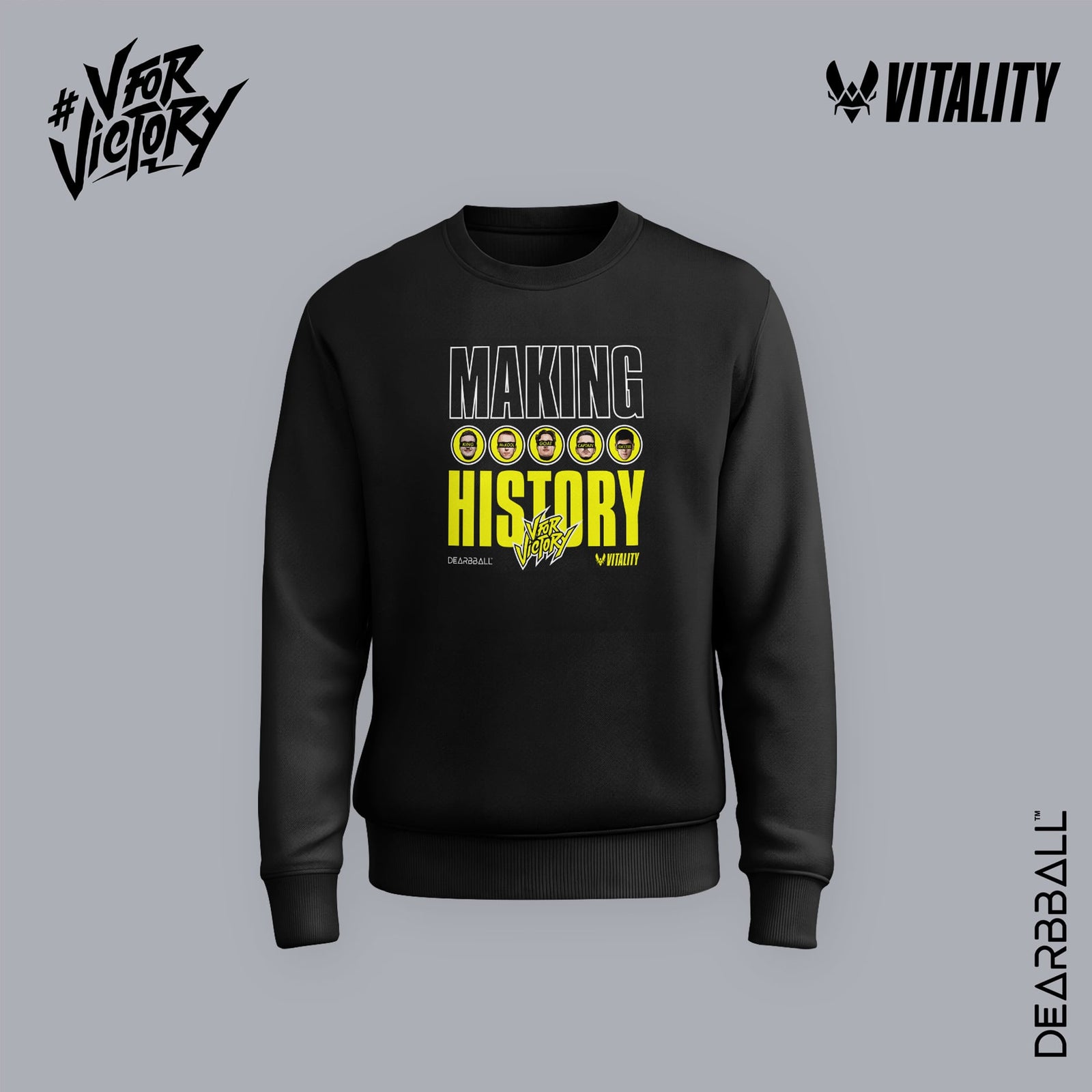 Pack Sweat e T-Shirt DearBBall - Edição Making History ZYWOO Goat