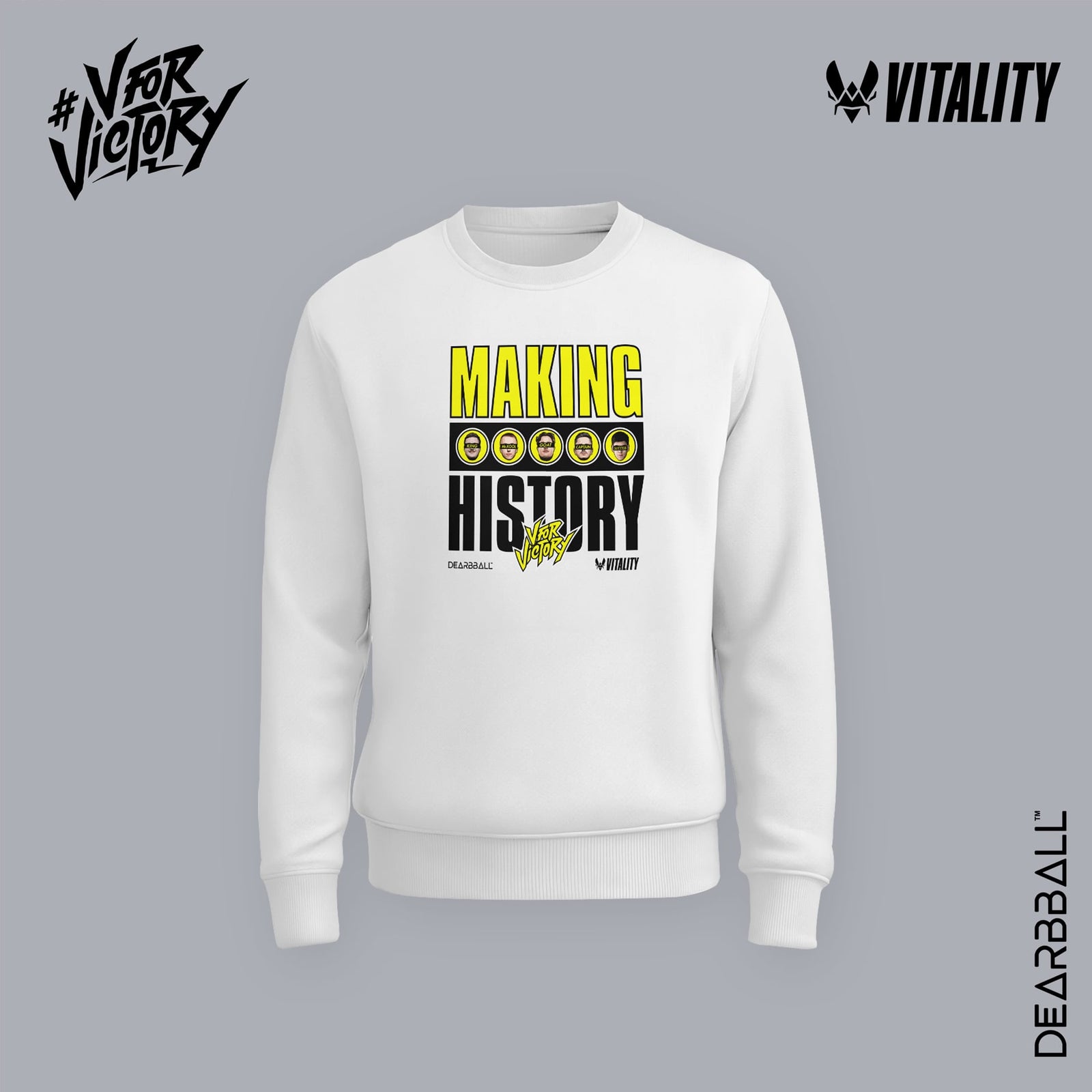 Pack Sweat e T-Shirt DearBBall - Edição Making History ZYWOO Goat