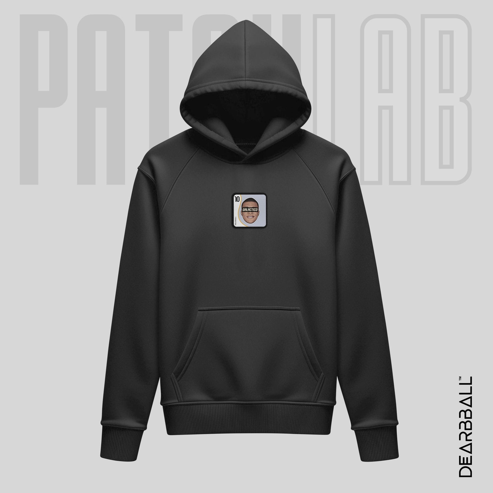 Hettegenser 3/4 Glidelås PatchLab