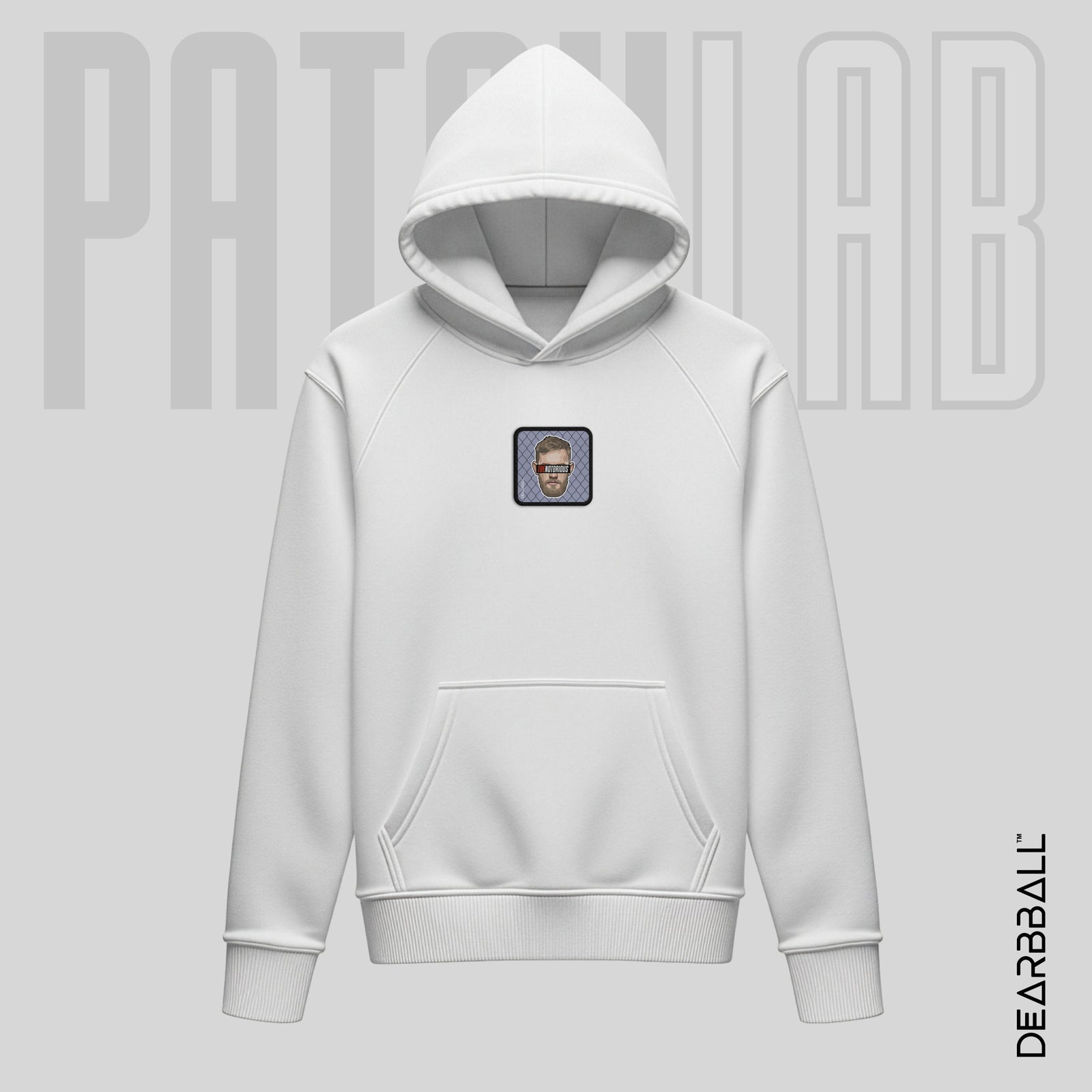 Hettegenser 3/4 Glidelås PatchLab